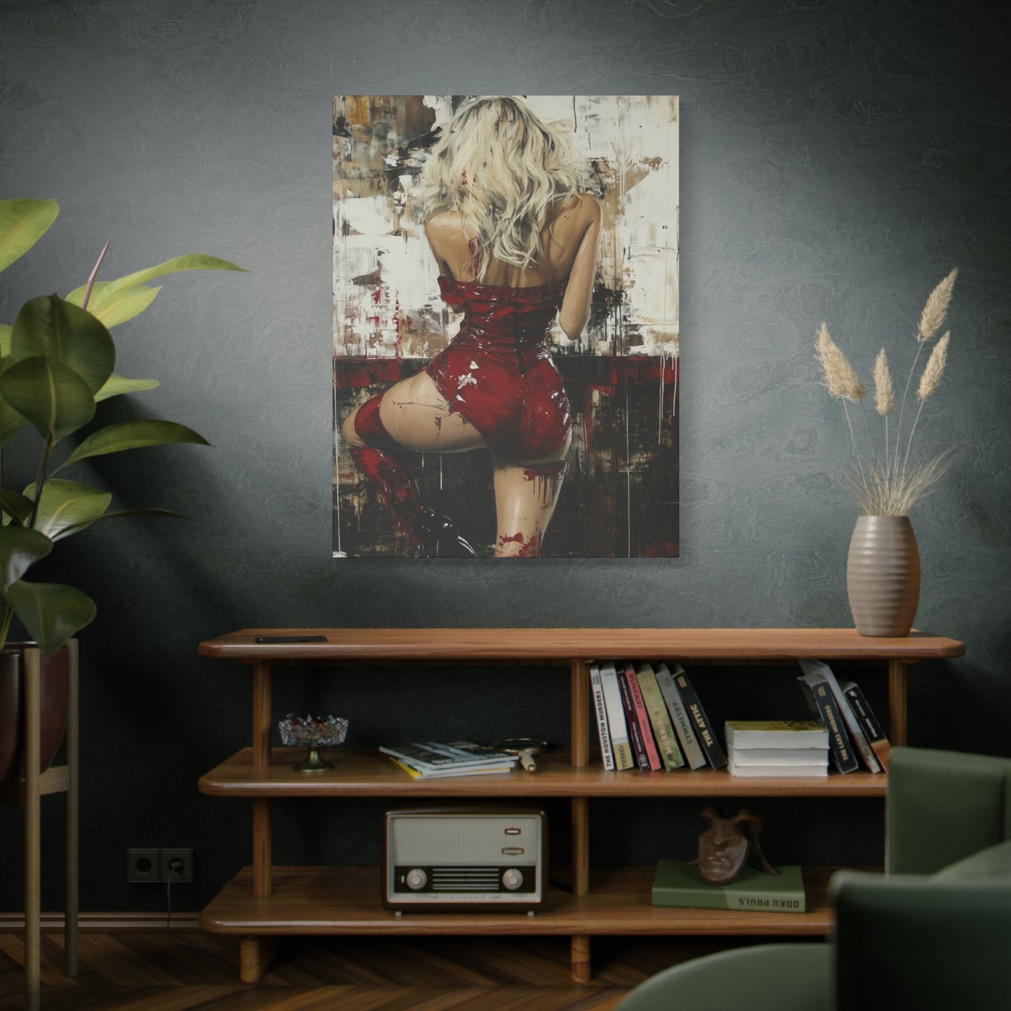 Gallery Wrapped Canvas, Sinners and Saints Art Canvas, Erotic Art Canvas – Veronica