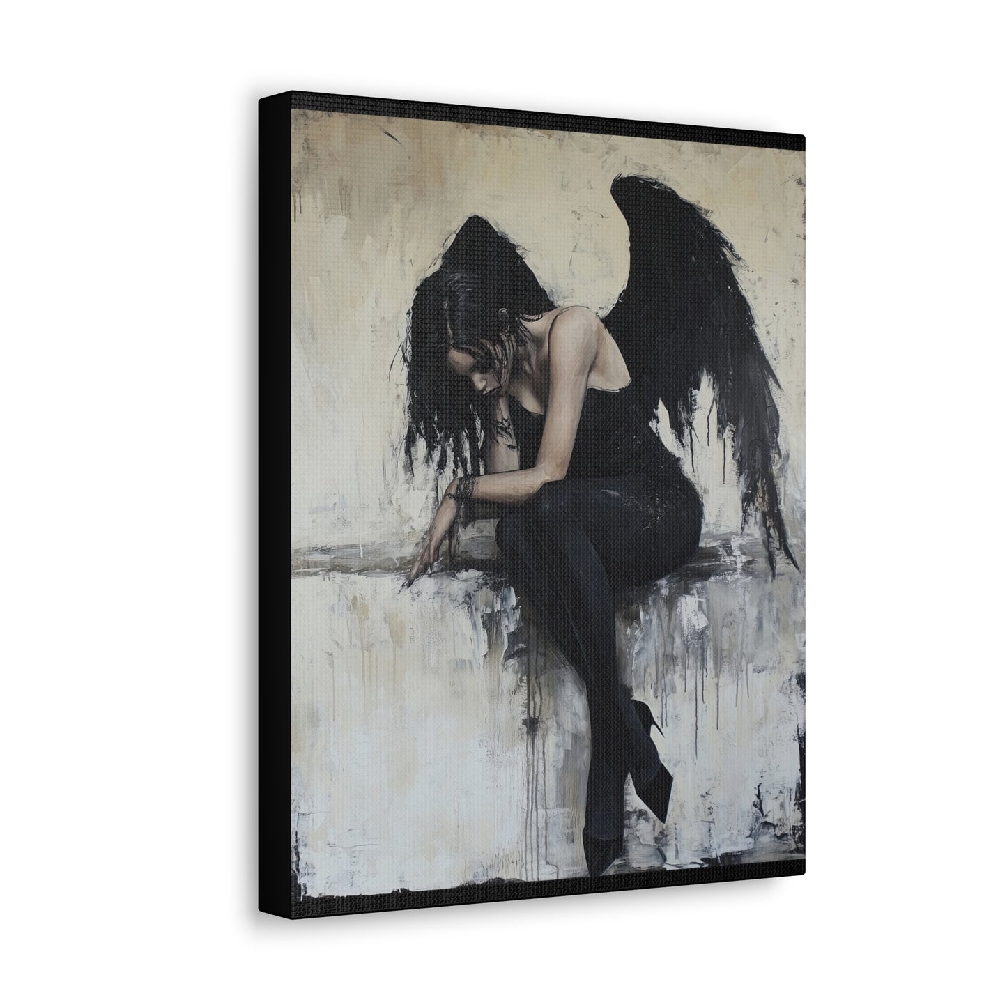 Gallery Wrapped Canvas, Sinners and Saints Art Canvas, Erotic Pinup Art Canvas – Helena