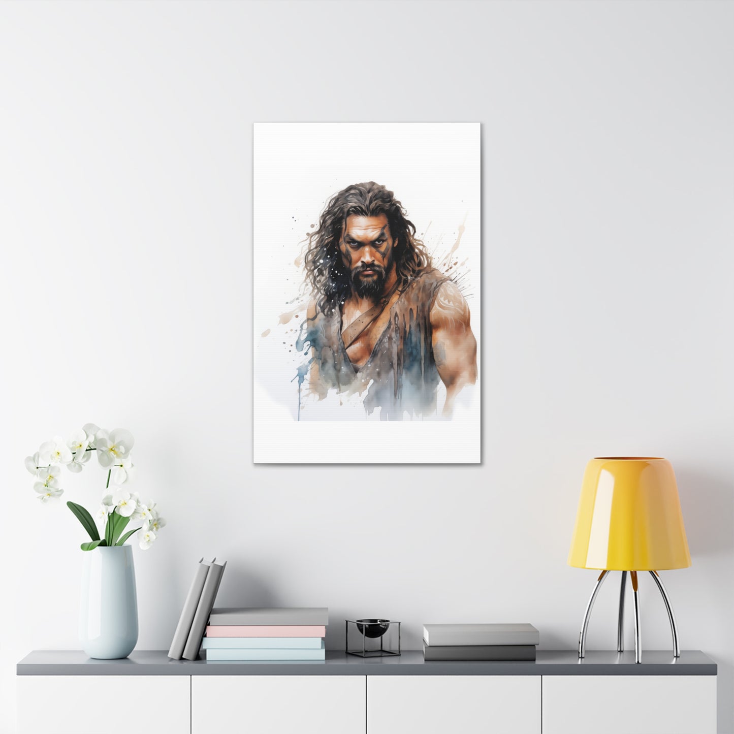 Gallery Wrapped Canvas, Celebrity Inspired, Pop Art Canvas – Jason Also