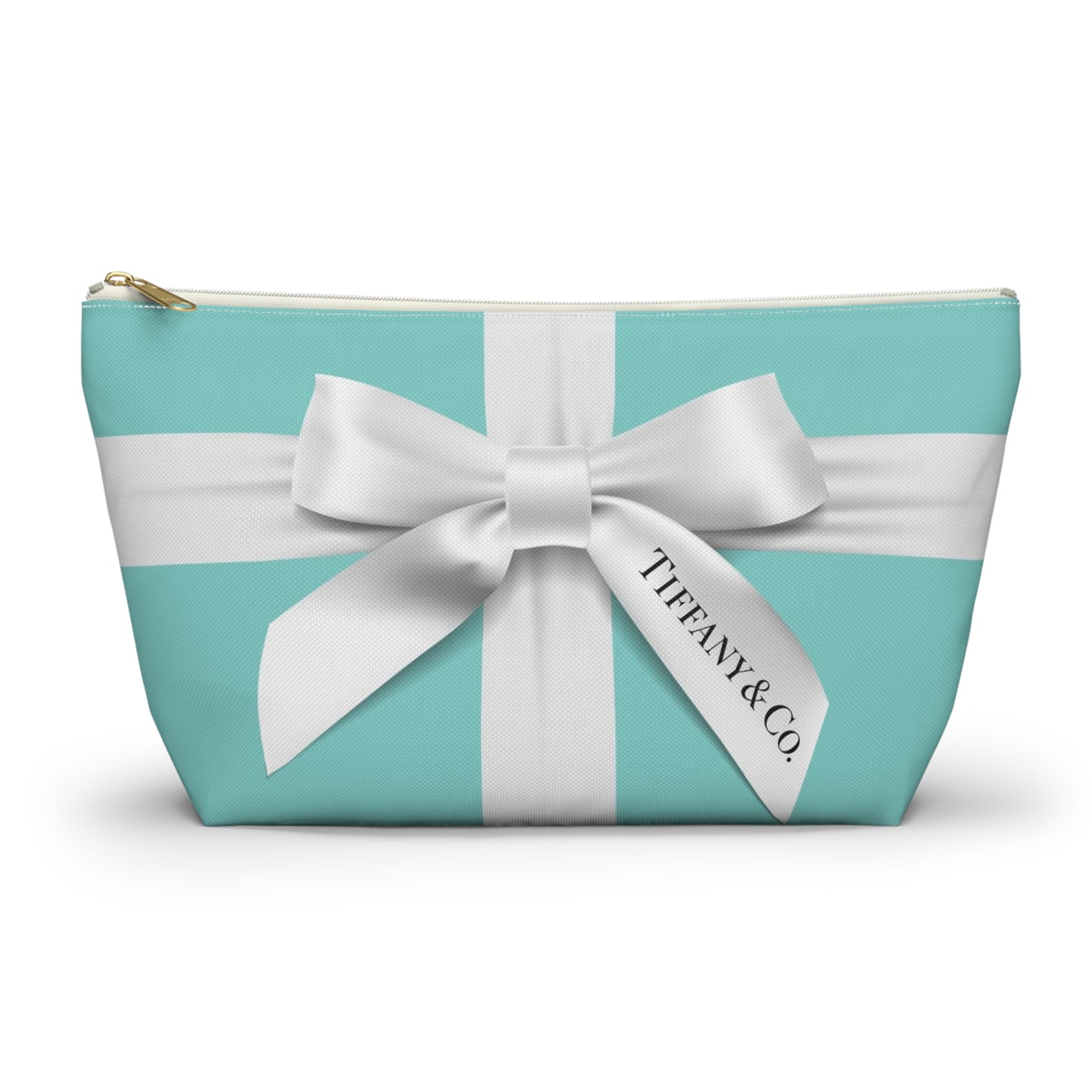 Accessory Cosmetic Travel Pouch - Robin Egg Blue, Little Blue Box, Your Name & Co.