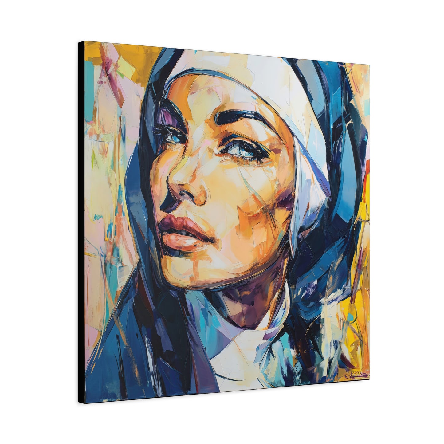Gallery Wrapped Canvas, Habits and Heresy Art Canvas, Naughty Nuns Art Canvas – Sister Agatha