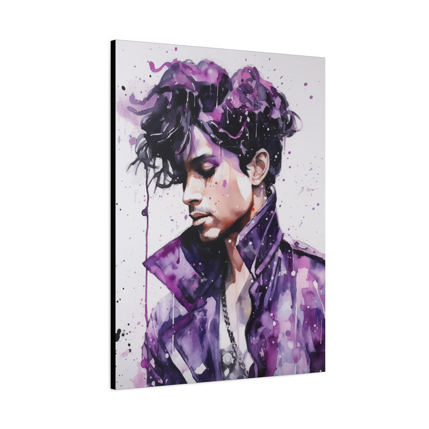 Gallery Wrapped Canvas, Celebrity Inspired, Pop Art Canvas – Prince