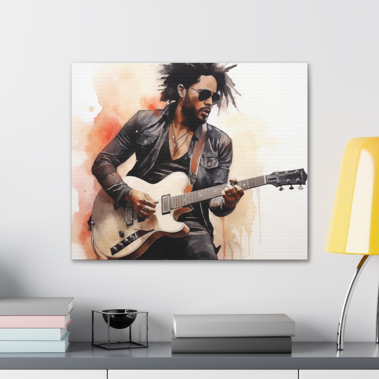 Gallery Wrapped Canvas, Celebrity Inspired, Pop Art Canvas – Lenny Also