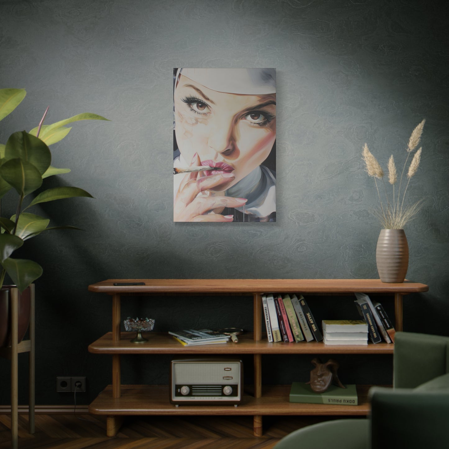 Gallery Wrapped Canvas, Habits and Heresy Art Canvas, Naughty Nuns Art Canvas – Sister Magdalene