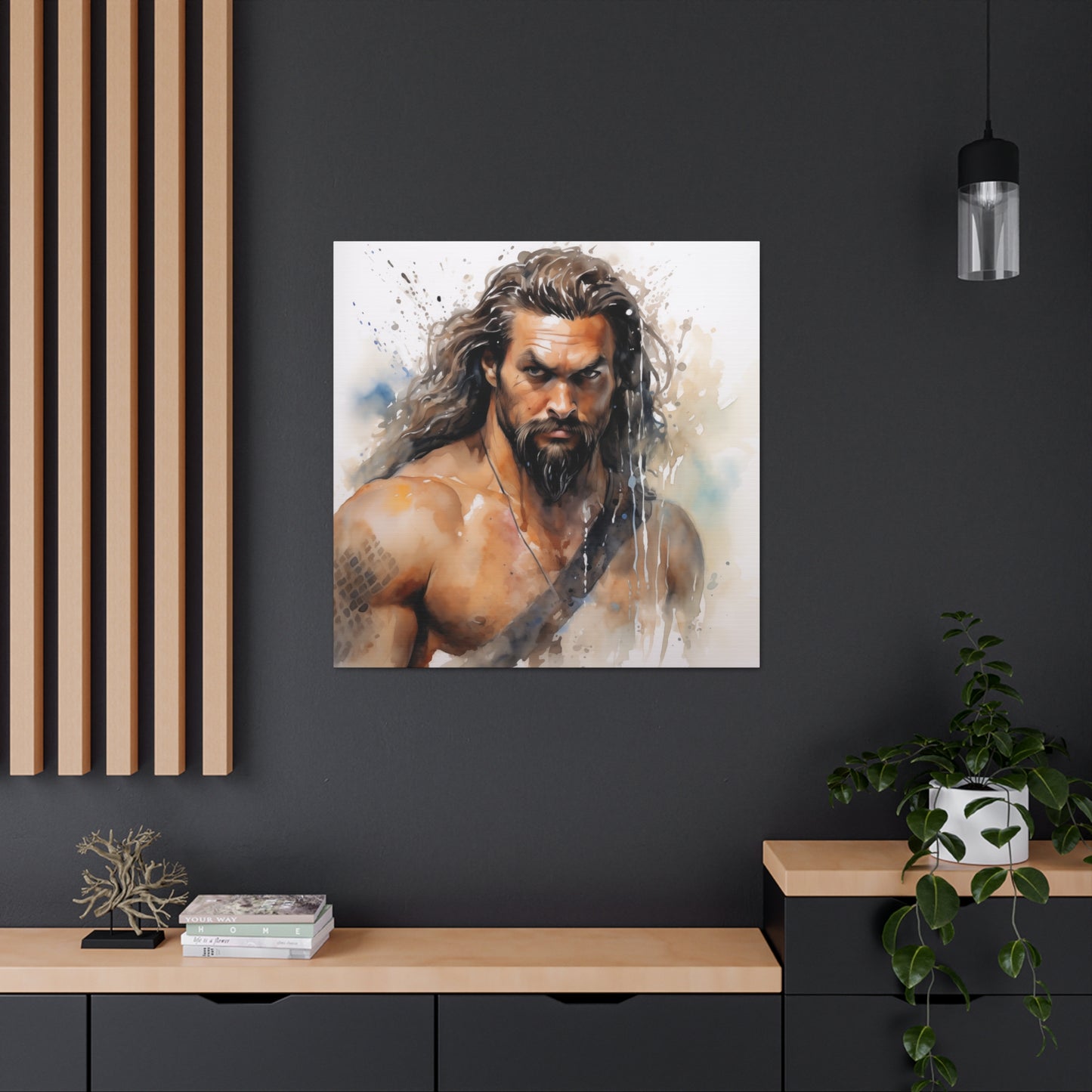 Gallery Wrapped Canvas, Celebrity Inspired, Pop Art Canvas – Jason