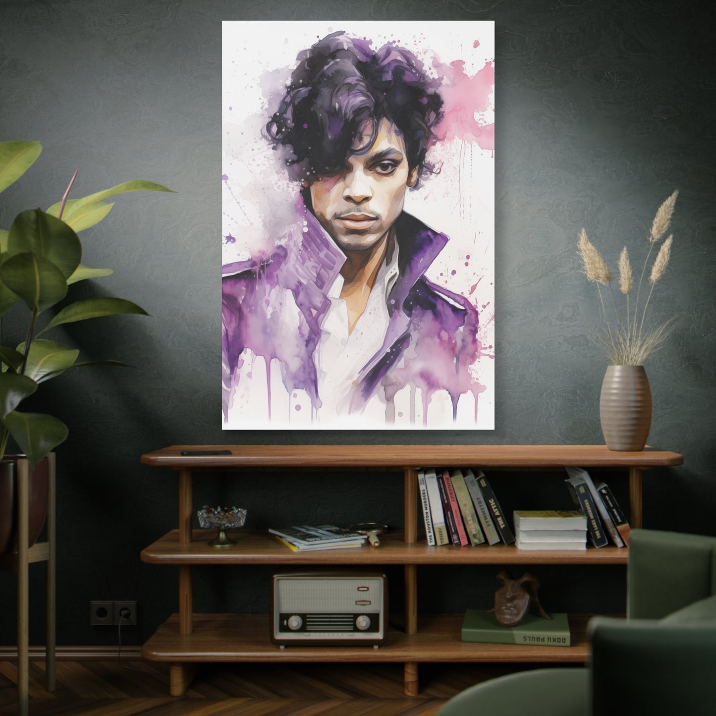 Gallery Wrapped Canvas, Celebrity Inspired, Pop Art Canvas – Prince