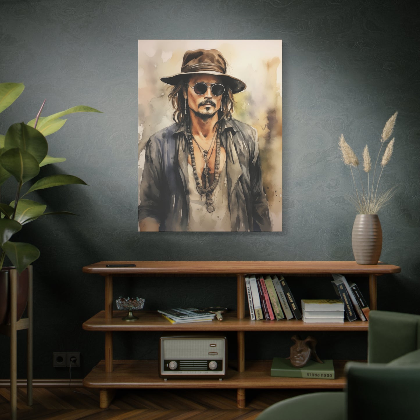 Gallery Wrapped Canvas, Celebrity Inspired, Pop Art Canvas – Depp