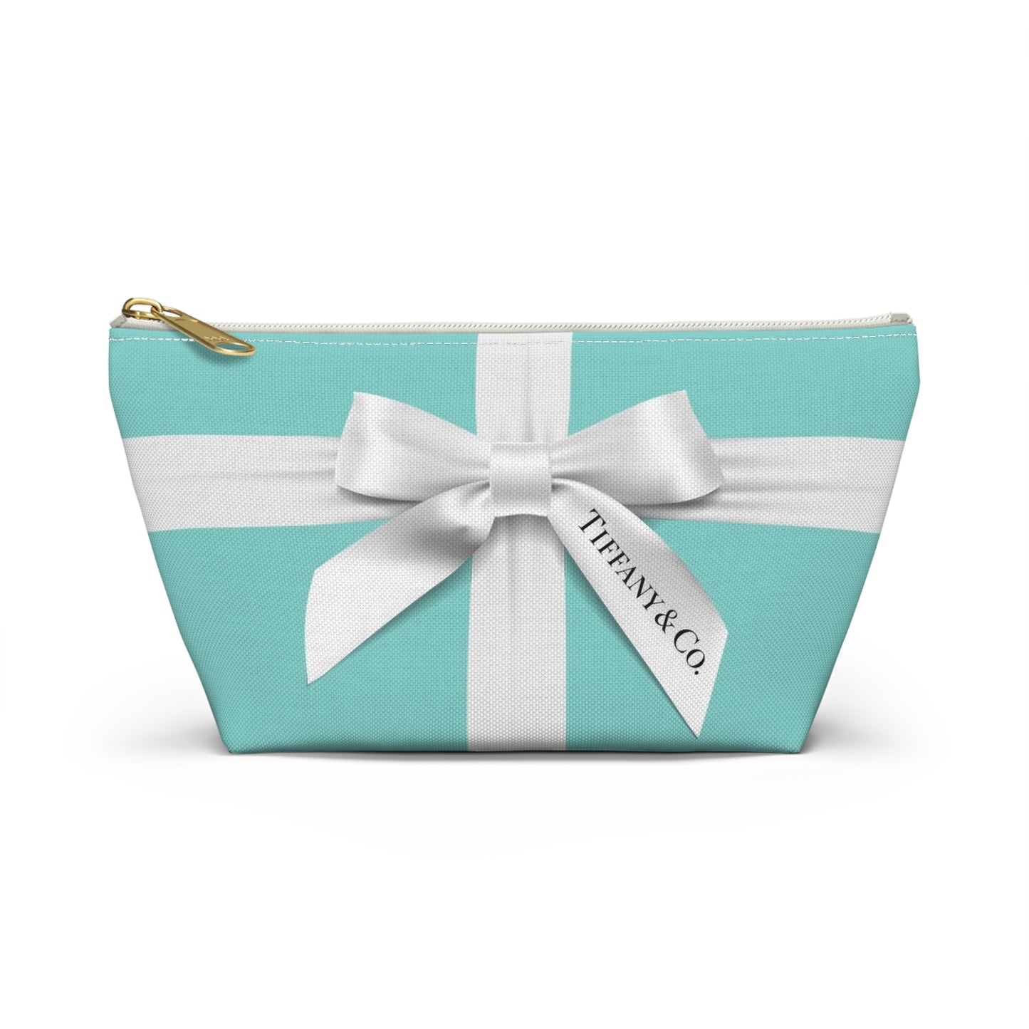 Accessory Cosmetic Travel Pouch - Robin Egg Blue, Little Blue Box, Your Name & Co.