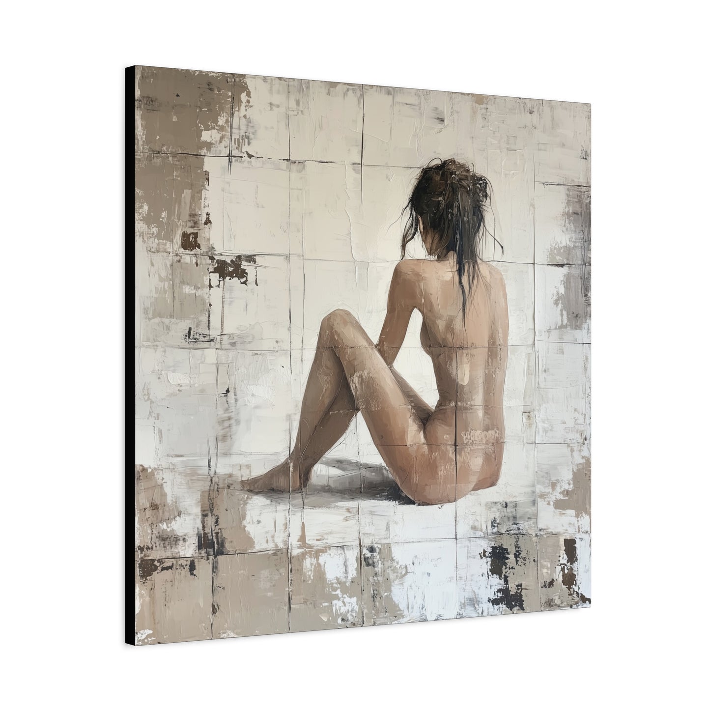 Gallery Wrapped Canvas, Sinners and Saints Art Canvas, Erotic Pinup Art Canvas – Eve