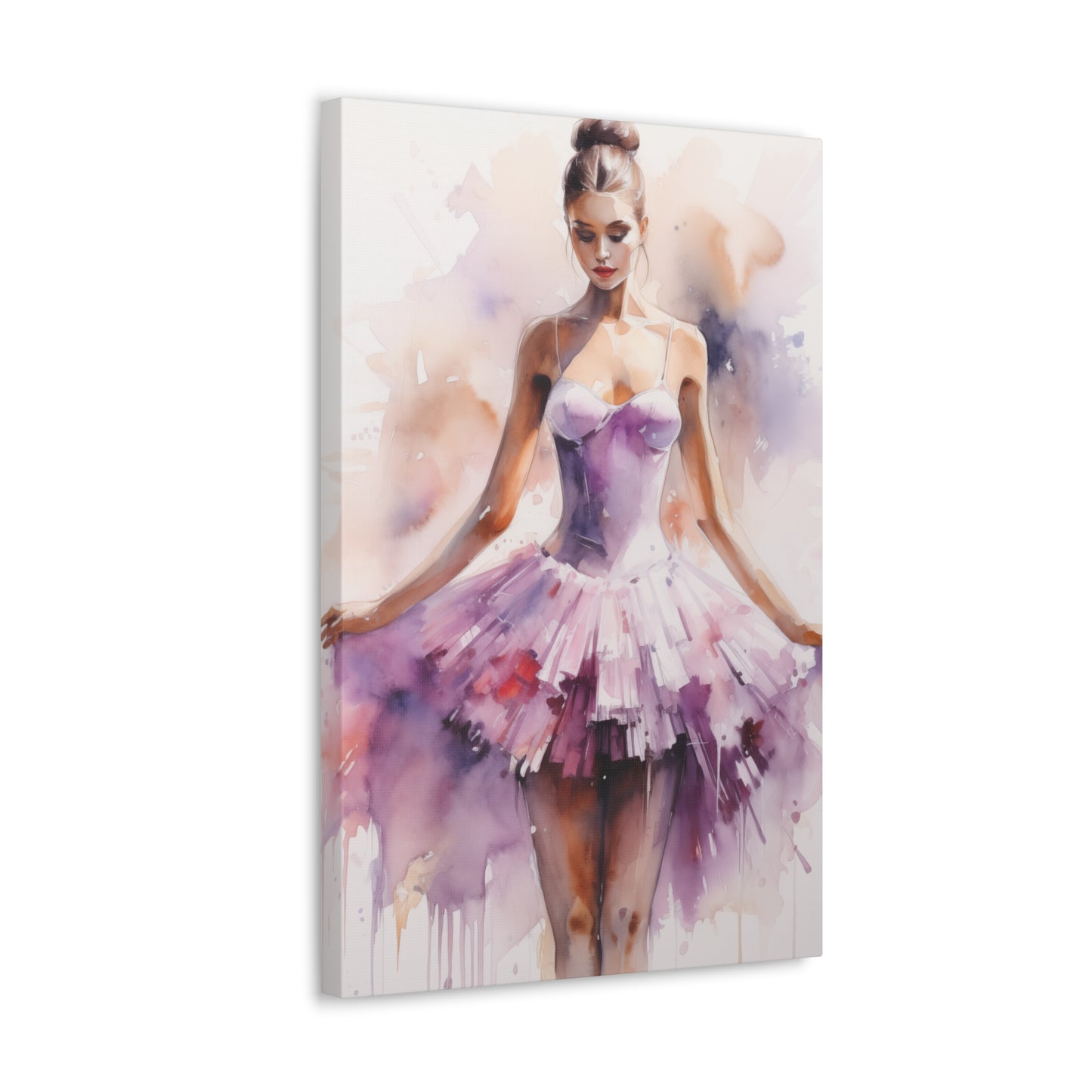 Gallery Wrapped Canvas, Ballerina Beauty, Ballet Art Canvas – Joanna