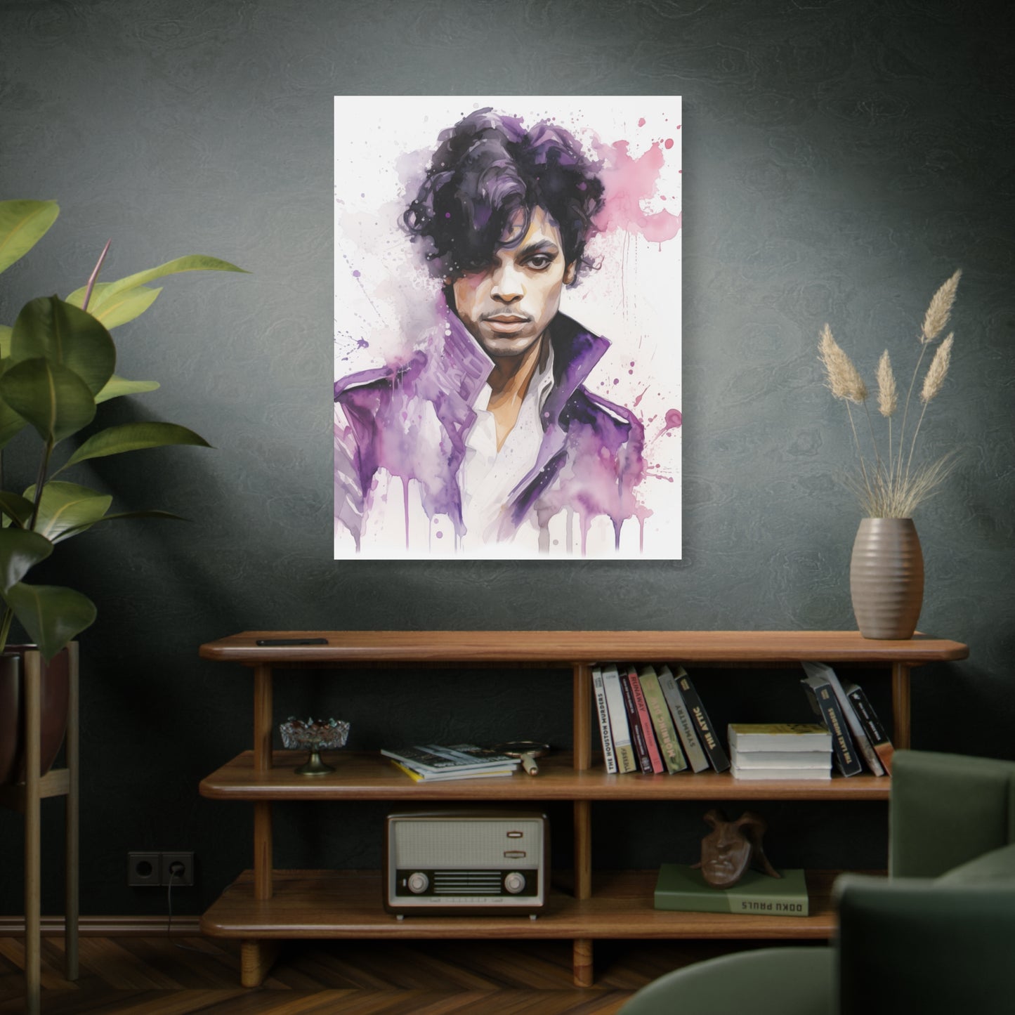 Gallery Wrapped Canvas, Celebrity Inspired, Pop Art Canvas – Prince