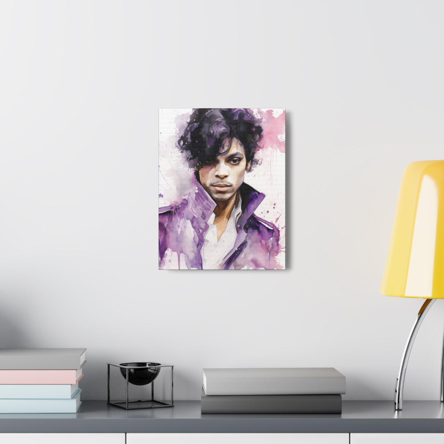 Gallery Wrapped Canvas, Celebrity Inspired, Pop Art Canvas – Prince Rogers
