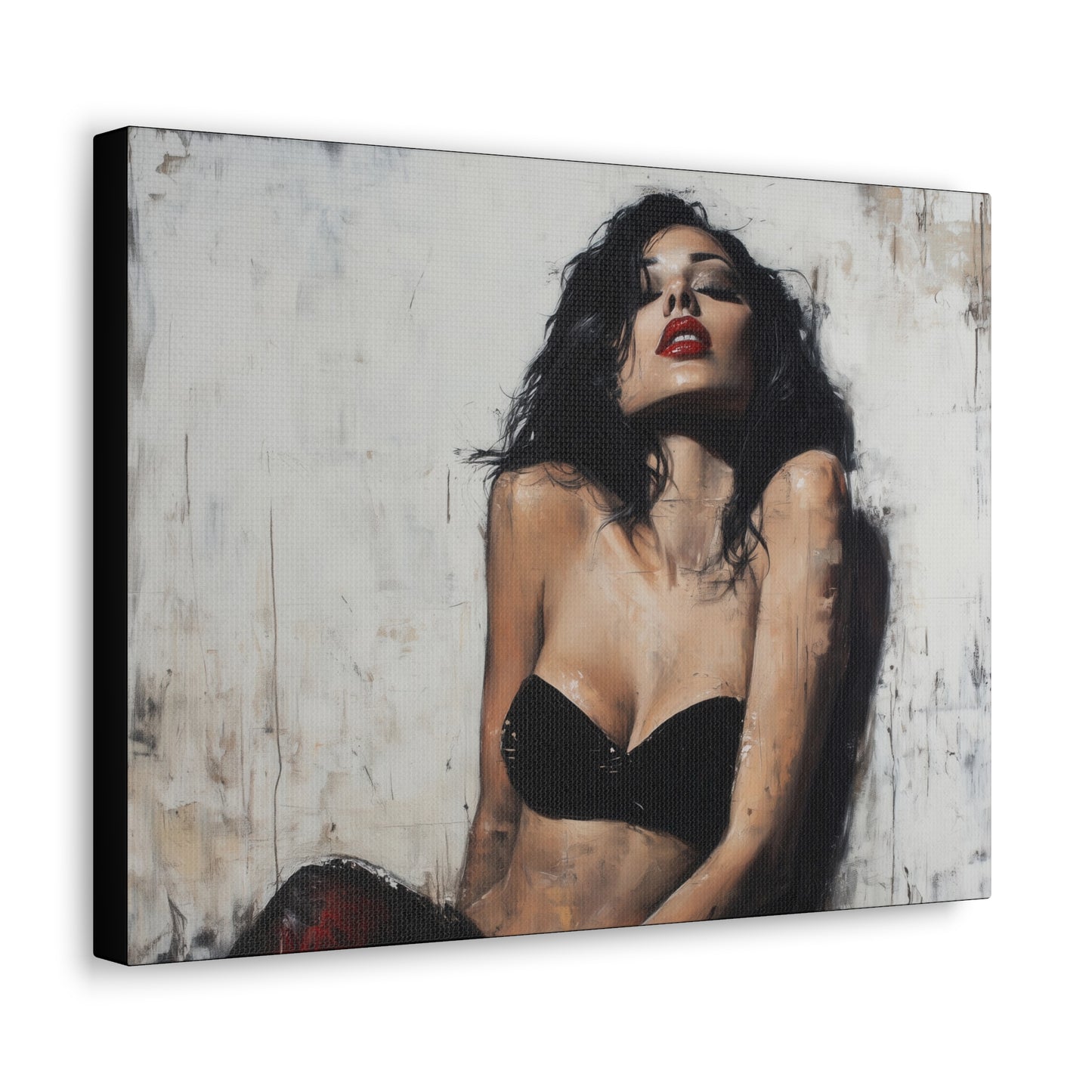 Gallery Wrapped Canvas, Sinners and Saints Art Canvas, Erotic Art Canvas – Alexa