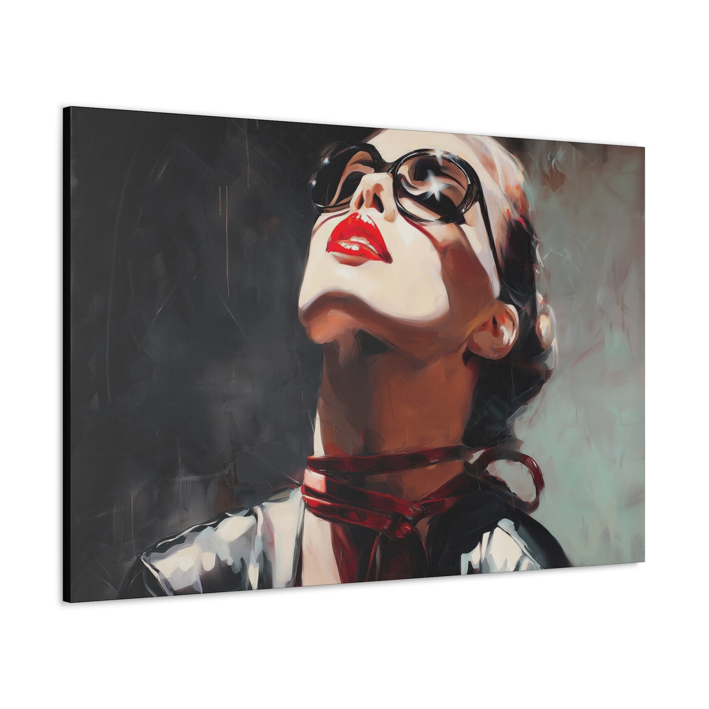 Gallery Wrapped Canvas, Ropes and Reverence Art Canvas, Erotic Shibari Art Canvas – Scarlett