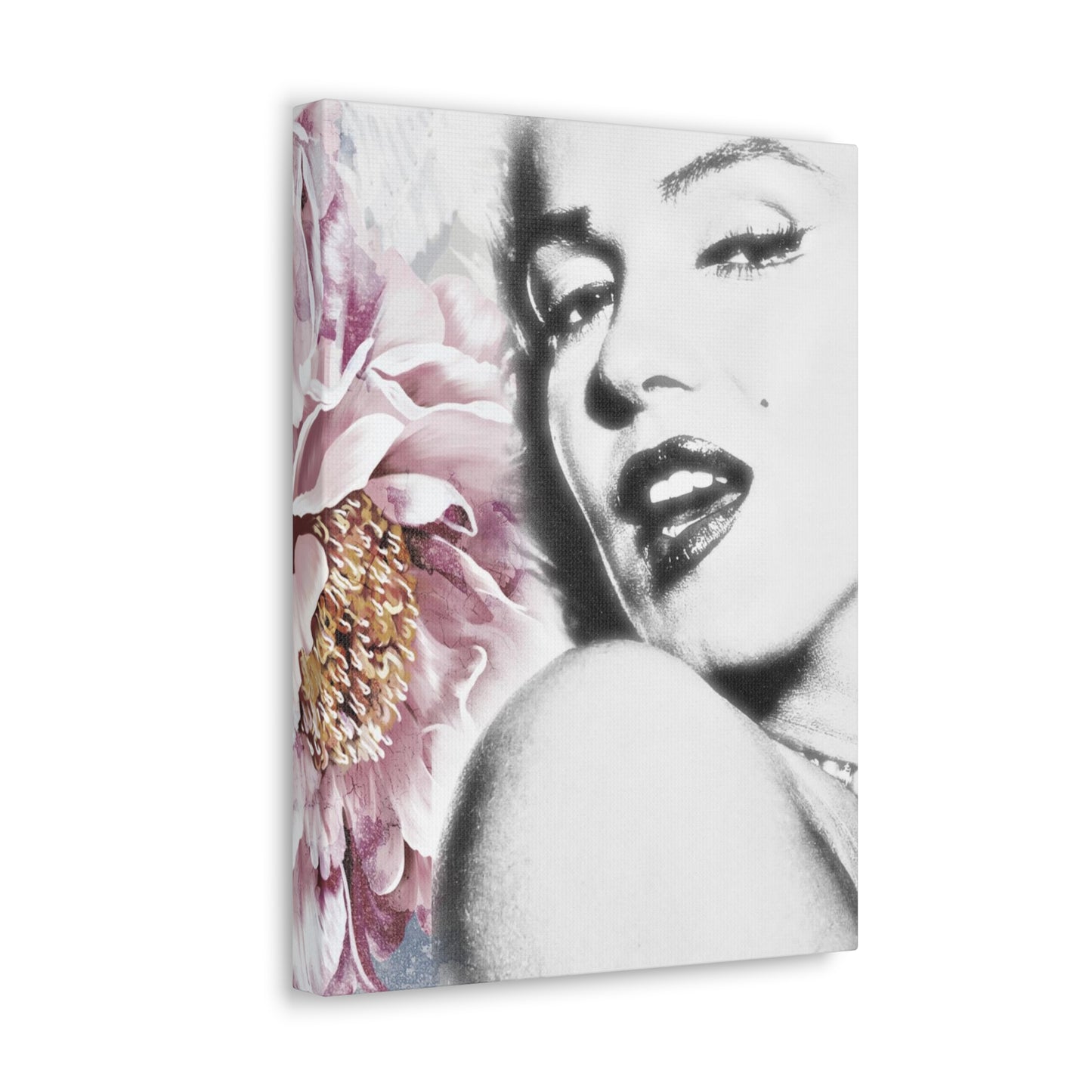 Canvas Wall Art, Gallery Wrapped Pop Art, Celebrity Wall Art – Marilyn Monroe - Bloom