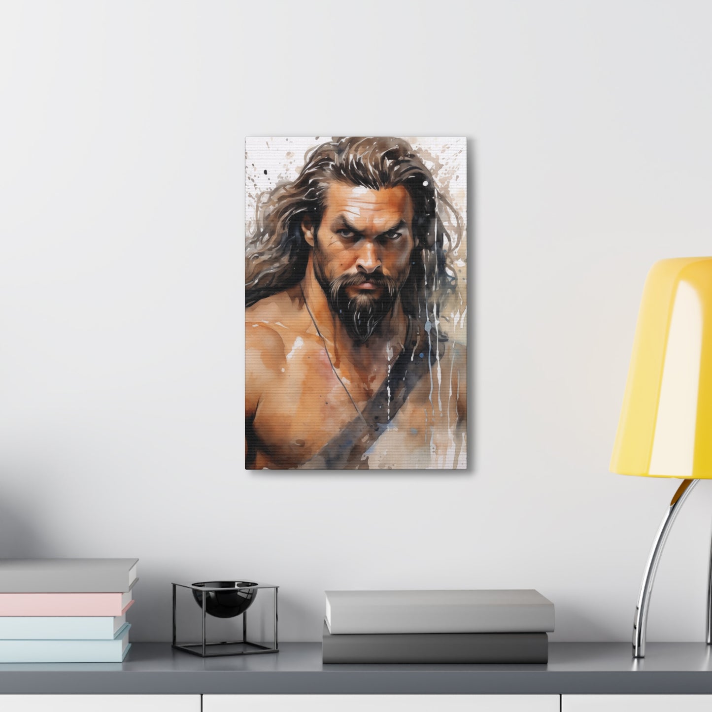 Gallery Wrapped Canvas, Celebrity Inspired, Pop Art Canvas – Jason