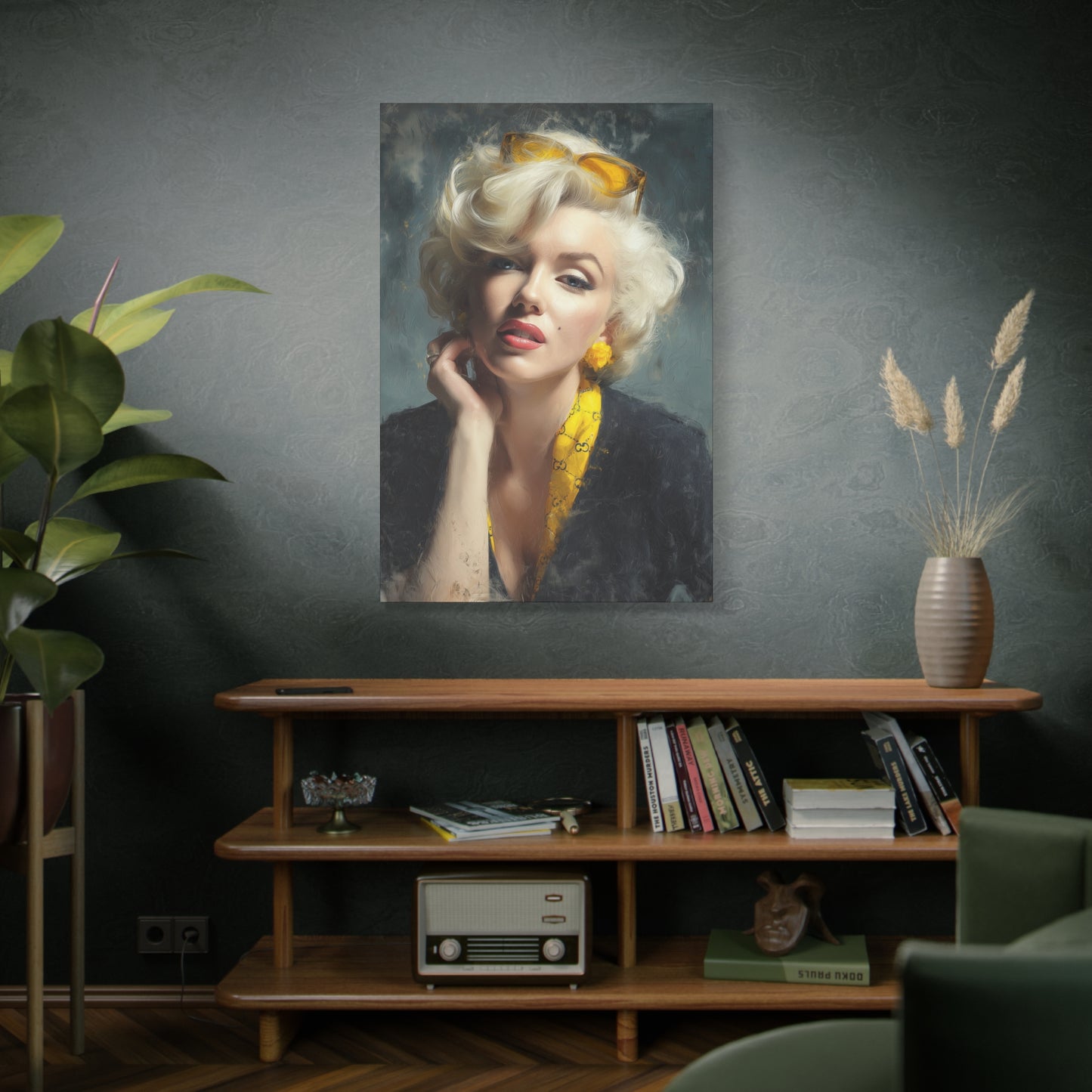 Gallery Wrapped Canvas, The Diva Project Art Canvas, Pinup Art Canvas – Marilyn Monroe - EIGHT
