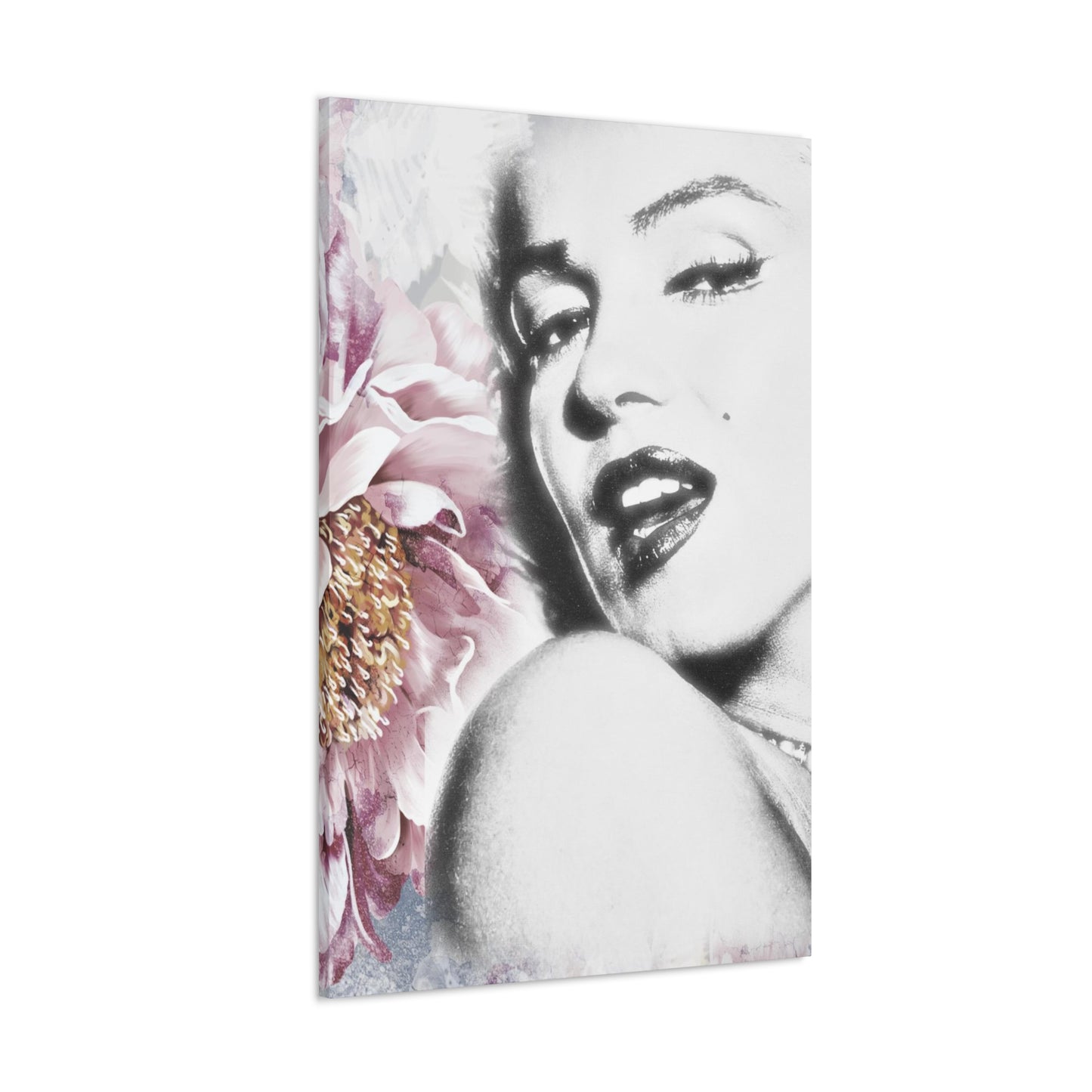Canvas Wall Art, Gallery Wrapped Pop Art, Celebrity Wall Art – Marilyn Monroe - Bloom