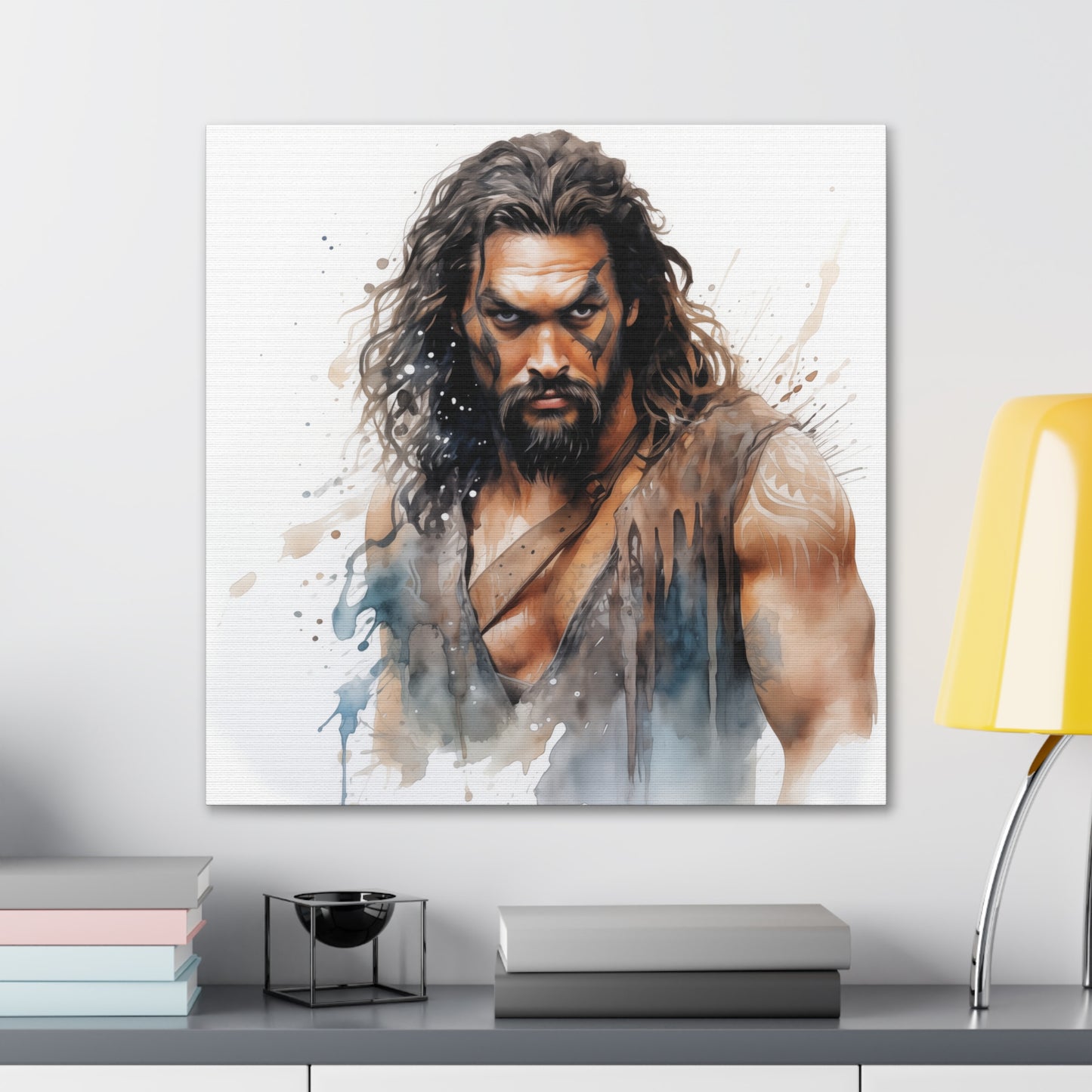 Gallery Wrapped Canvas, Celebrity Inspired, Pop Art Canvas – Jason Also