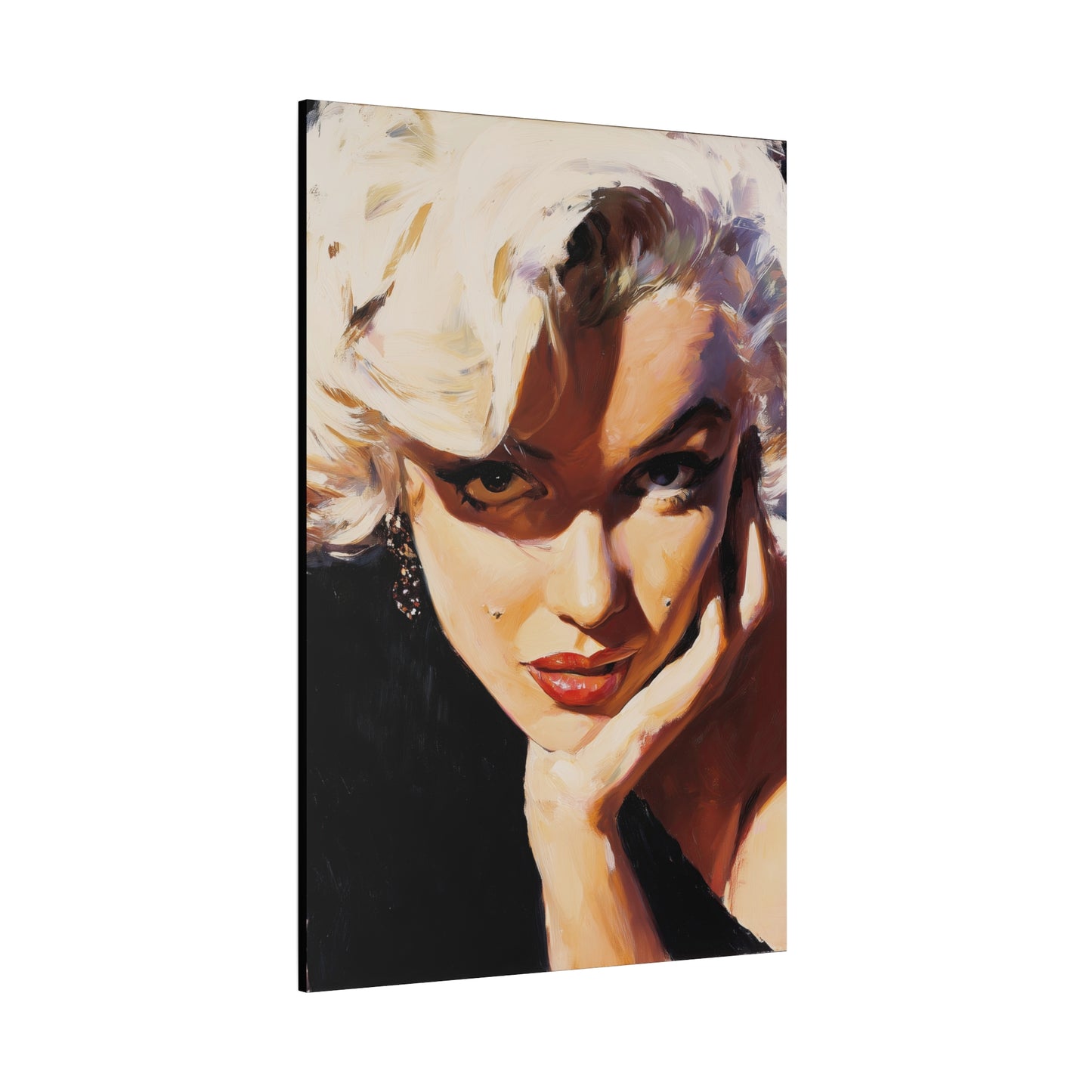 Gallery Wrapped Canvas, The Diva Project Art Canvas, Pinup Art Canvas – Marilyn Monroe - FOUR