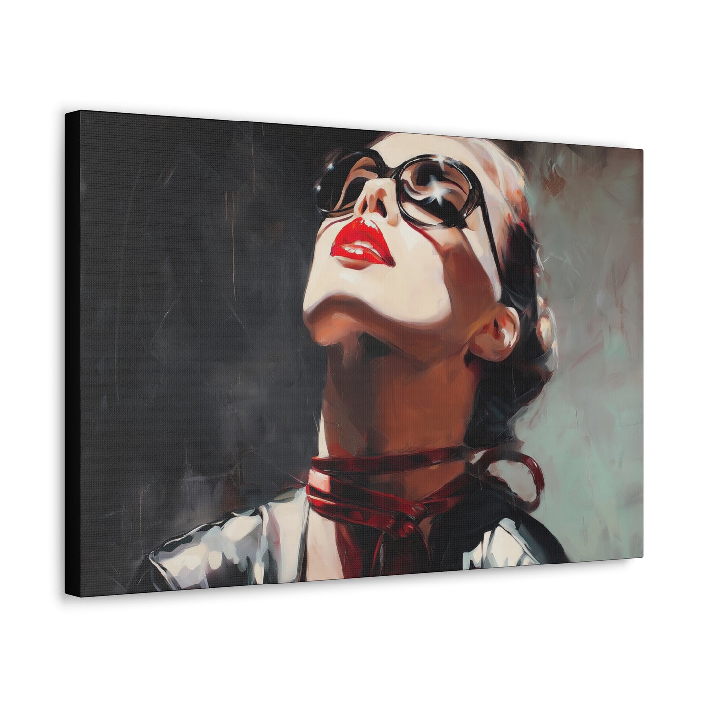 Gallery Wrapped Canvas, Ropes and Reverence Art Canvas, Erotic Shibari Art Canvas – Scarlett