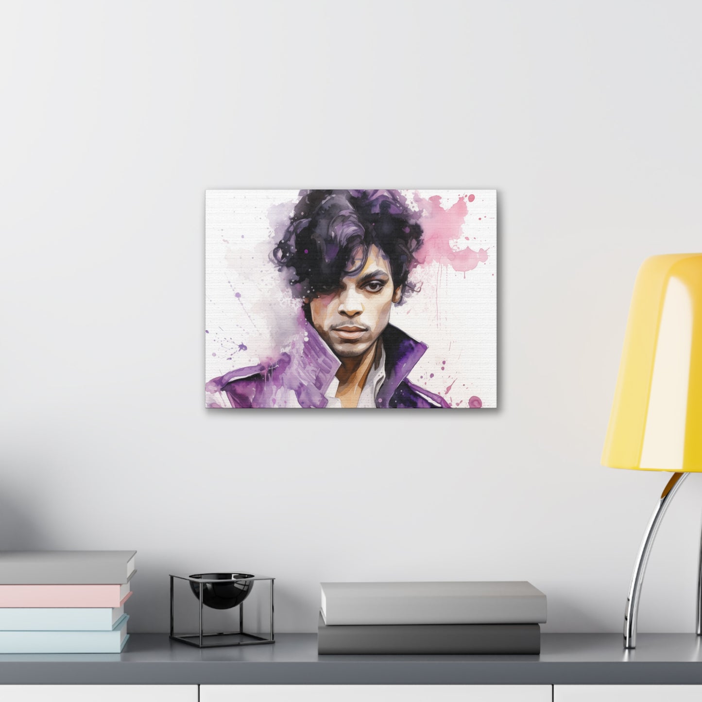 Gallery Wrapped Canvas, Celebrity Inspired, Pop Art Canvas – Prince Rogers