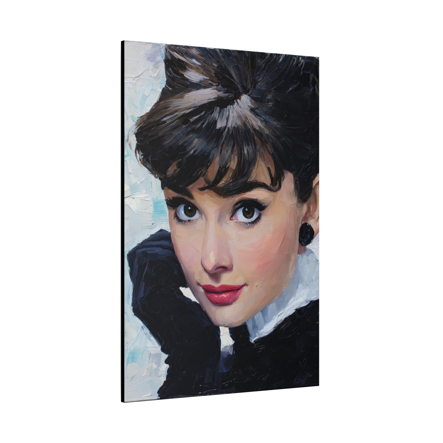 Gallery Wrapped Canvas, The Diva Project Art Canvas, Pinup Art Canvas – Audrey Hepburn - SEVEN