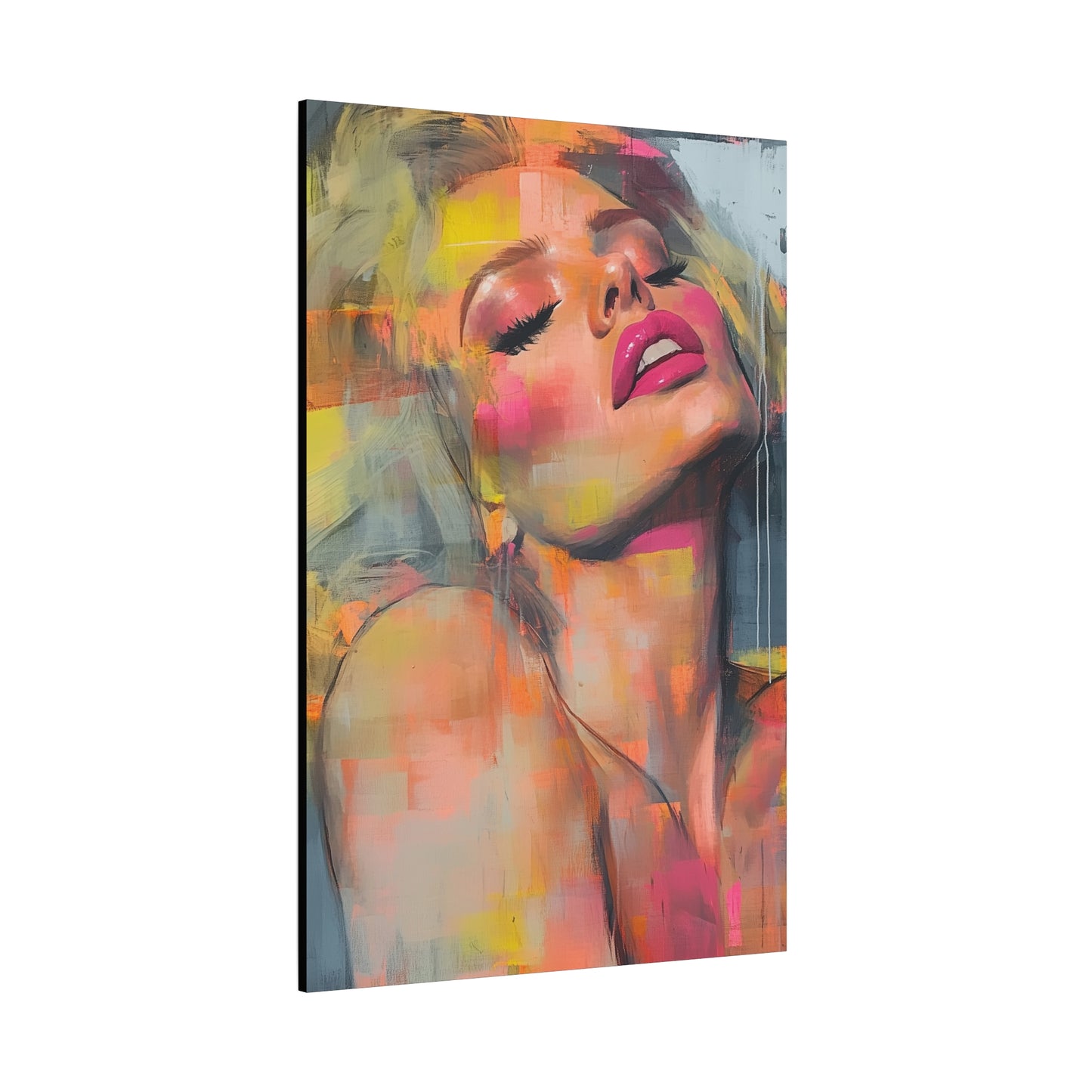 Gallery Wrapped Canvas, Guilt and Grit Adult Art Canvas, Erotic Pinup Art Canvas – Veda