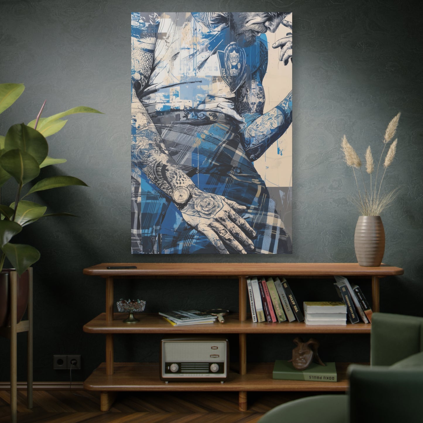 Gallery Wrapped Canvas, Kilts and Carnage Art Canvas, Erotic Pinup Art Canvas – Connor