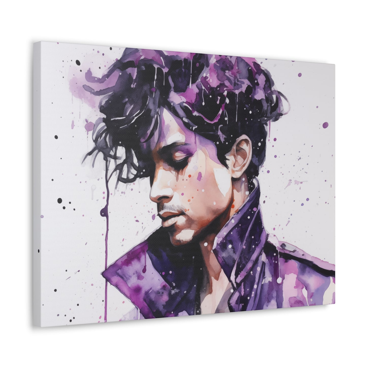 Gallery Wrapped Canvas, Celebrity Inspired, Pop Art Canvas – Prince Rogers Also