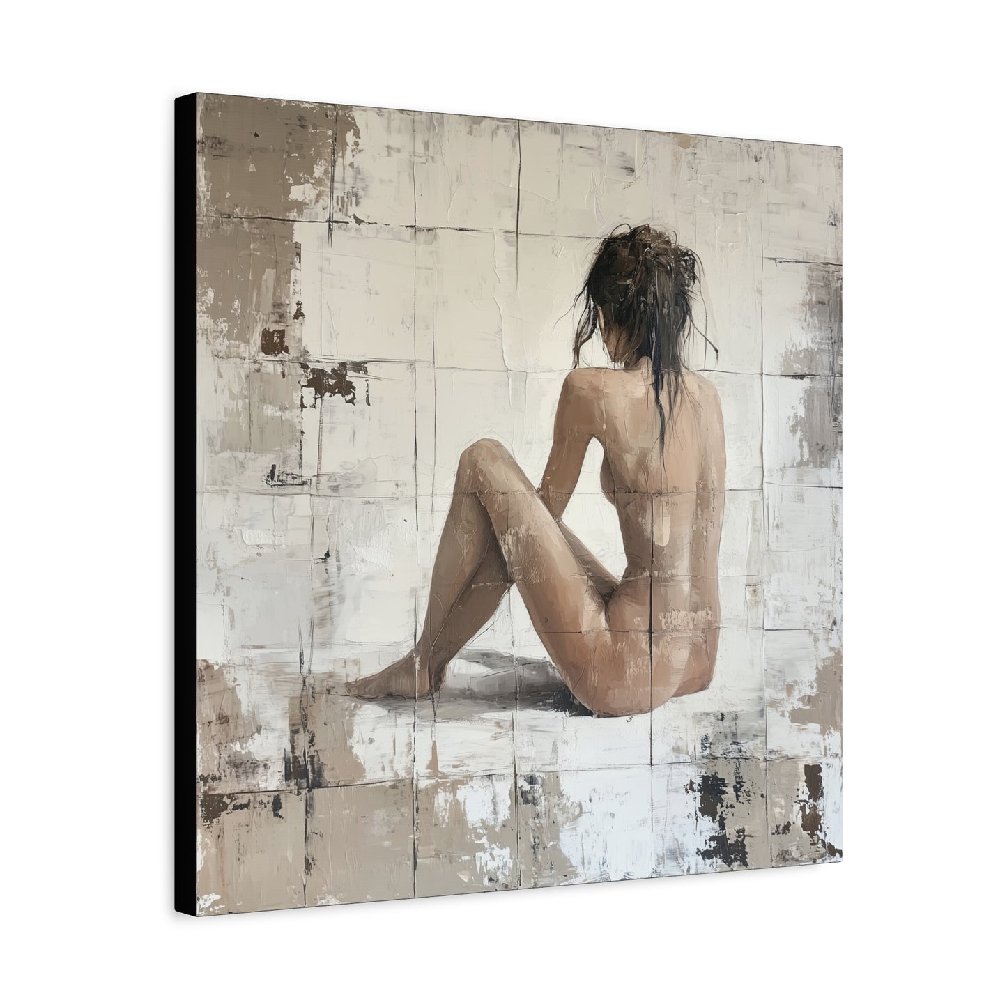 Gallery Wrapped Canvas, Sinners and Saints Art Canvas, Erotic Pinup Art Canvas – Eve