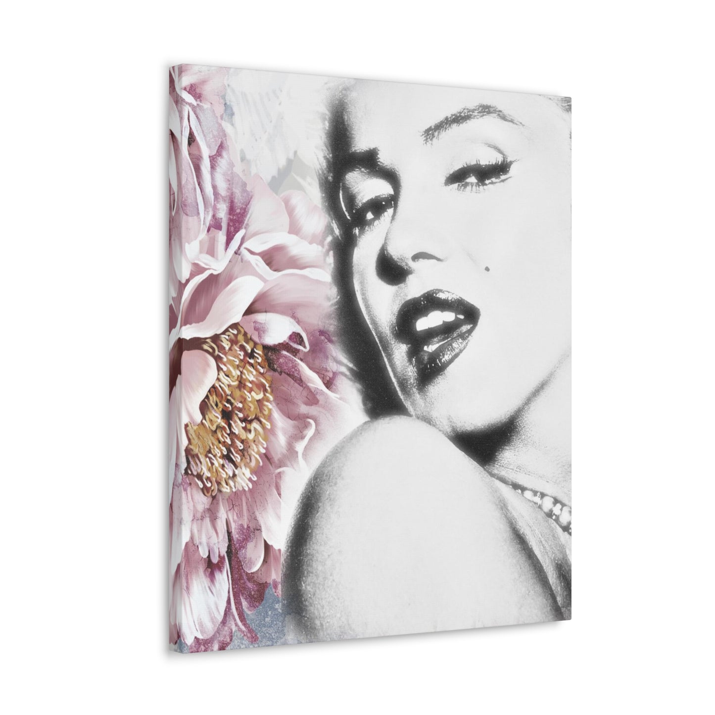 Canvas Wall Art, Gallery Wrapped Pop Art, Celebrity Wall Art – Marilyn Monroe - Bloom