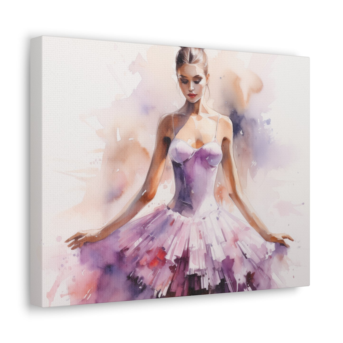 Gallery Wrapped Canvas, Ballerina Beauty, Ballet Art Canvas – Joanna