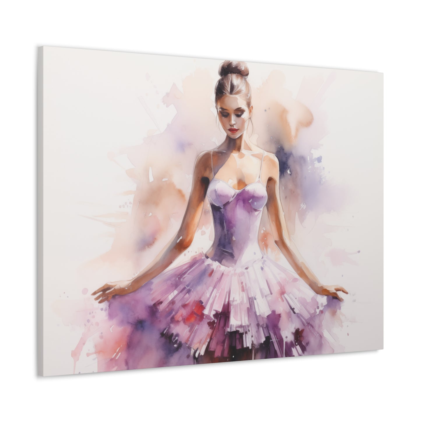 Gallery Wrapped Canvas, Ballerina Beauty, Ballet Art Canvas – Joanna