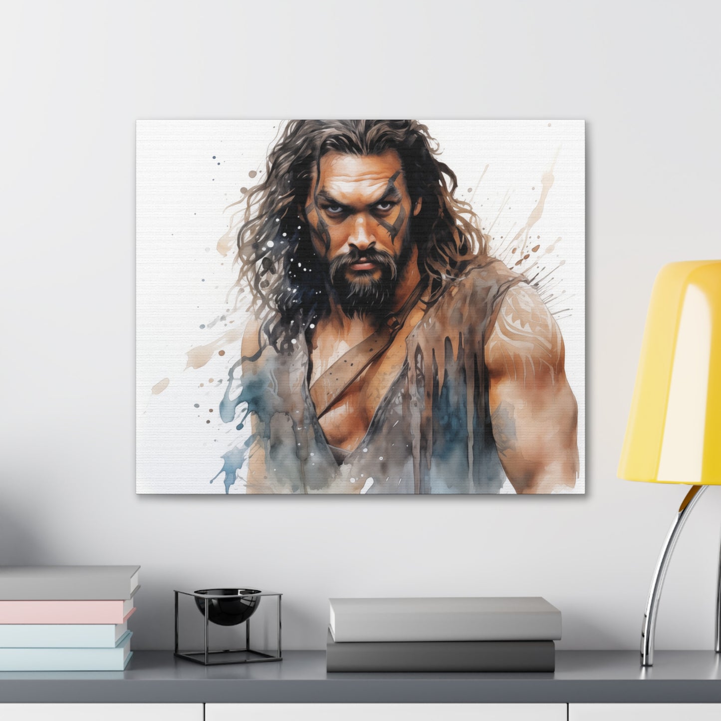 Gallery Wrapped Canvas, Celebrity Inspired, Pop Art Canvas – Jason Also