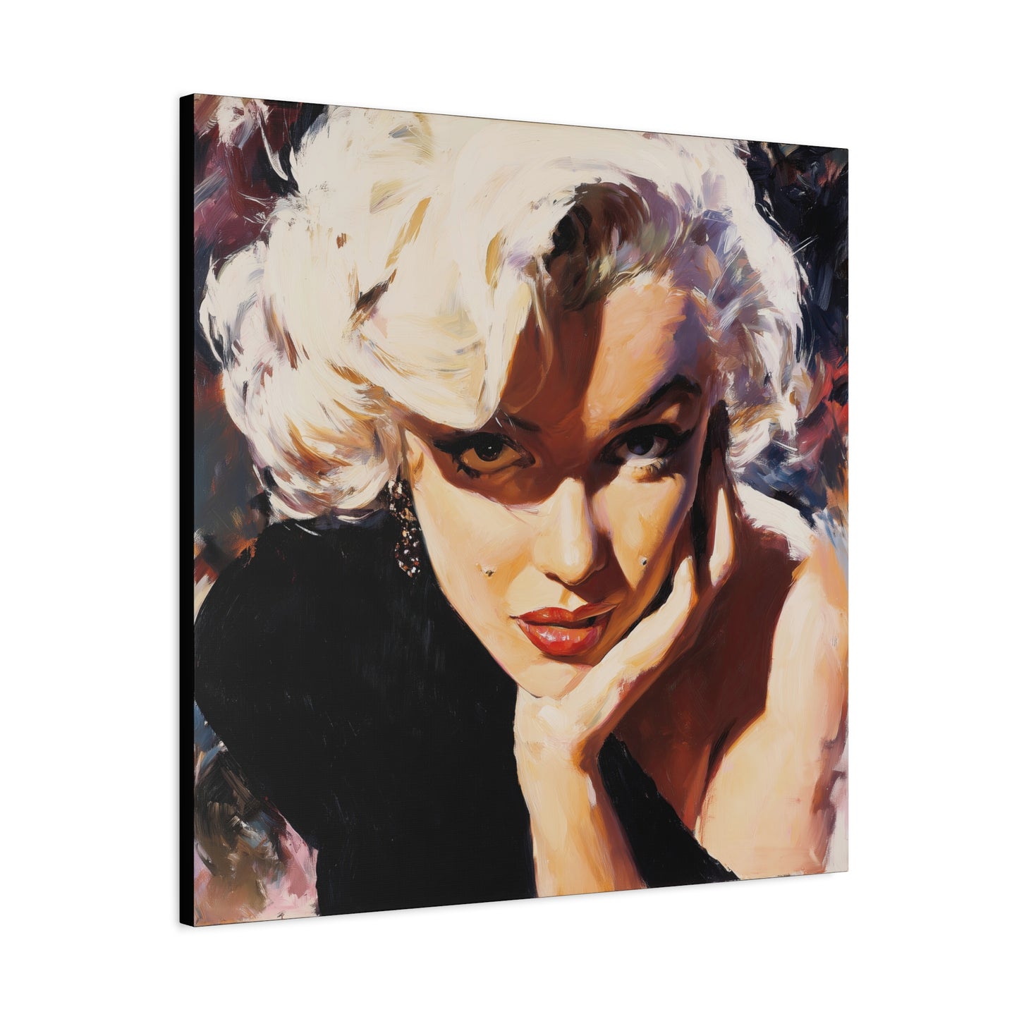 Gallery Wrapped Canvas, The Diva Project Art Canvas, Pinup Art Canvas – Marilyn Monroe - FOUR