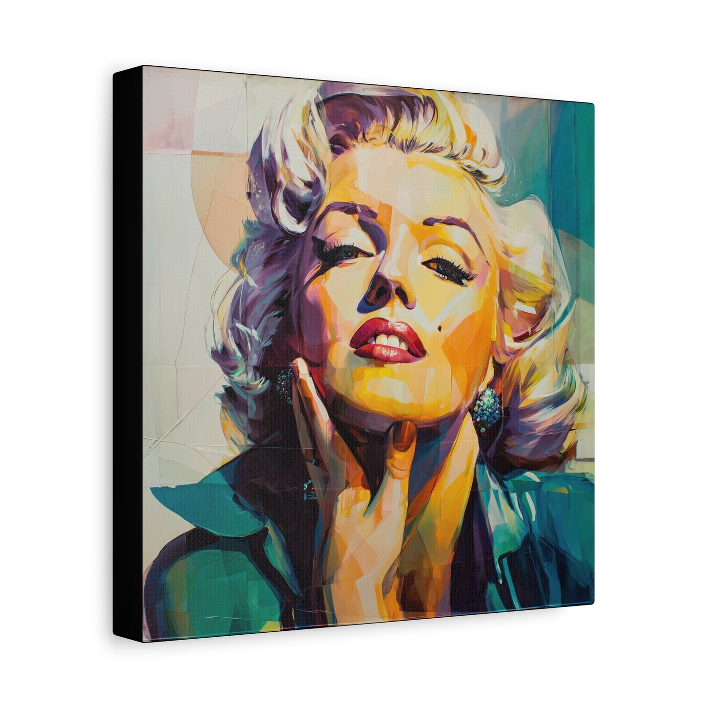 Gallery Wrapped Canvas, The Diva Project Art Canvas, Pinup Art Canvas – Marilyn Monroe - TWO