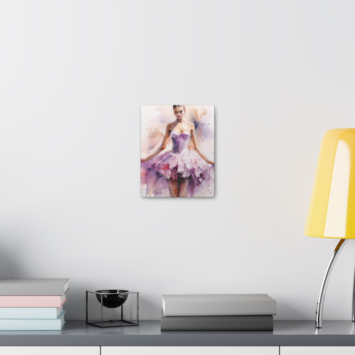 Gallery Wrapped Canvas, Ballerina Beauty, Ballet Art Canvas – Joanna
