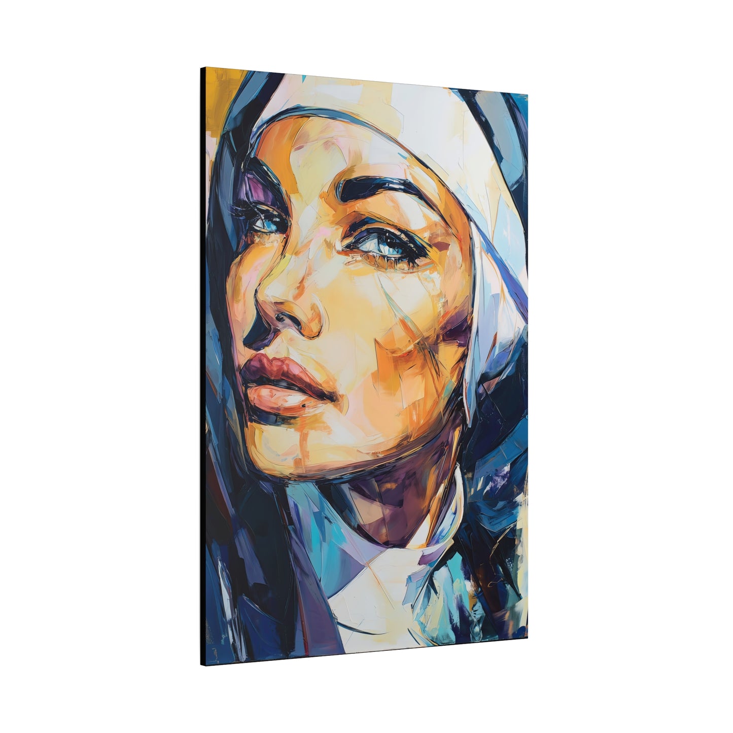 Gallery Wrapped Canvas, Habits and Heresy Art Canvas, Naughty Nuns Art Canvas – Sister Agatha