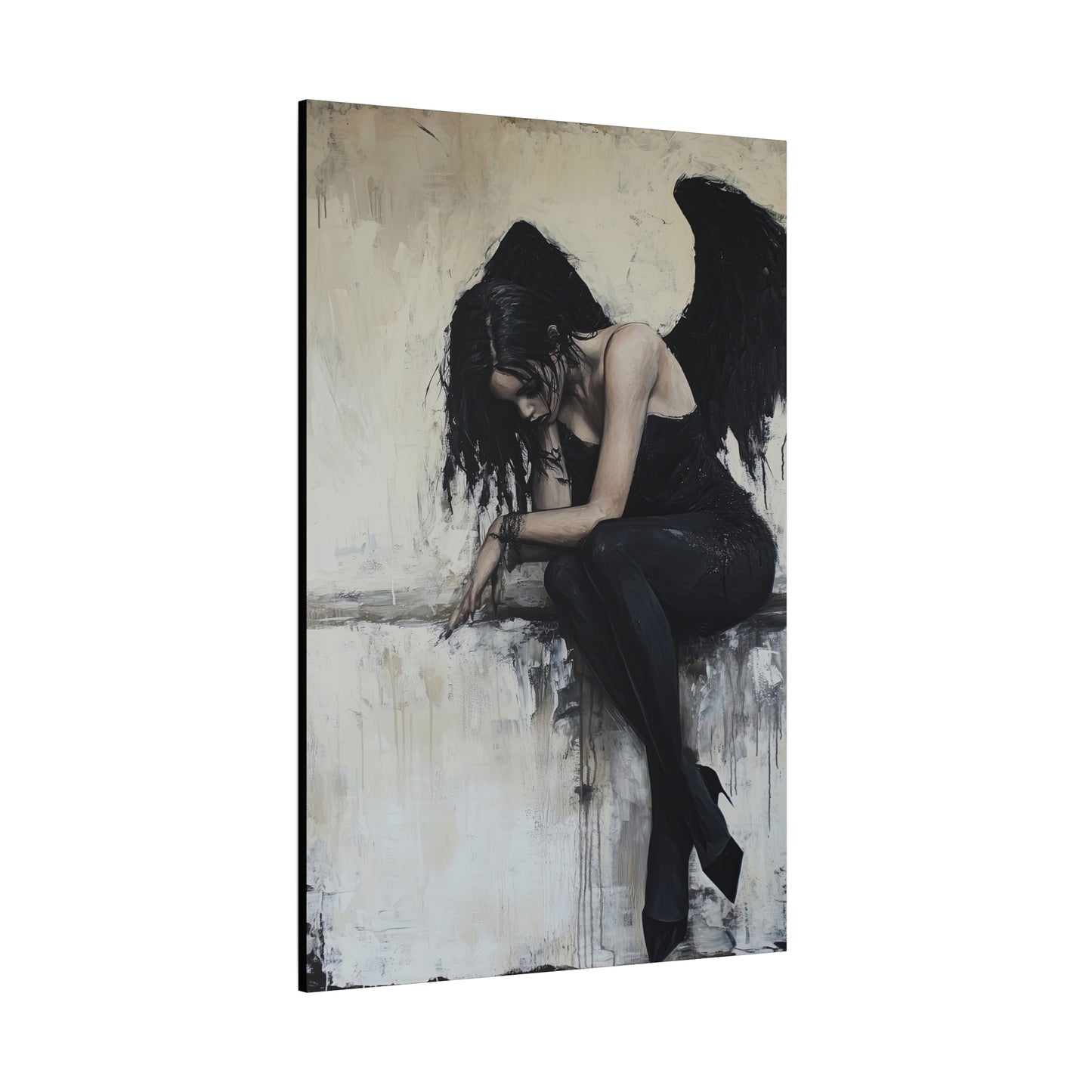 Gallery Wrapped Canvas, Sinners and Saints Art Canvas, Erotic Pinup Art Canvas – Helena
