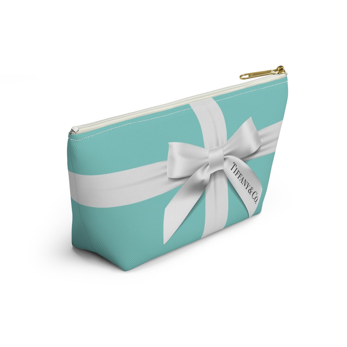Accessory Cosmetic Travel Pouch - Robin Egg Blue, Little Blue Box, Your Name & Co.