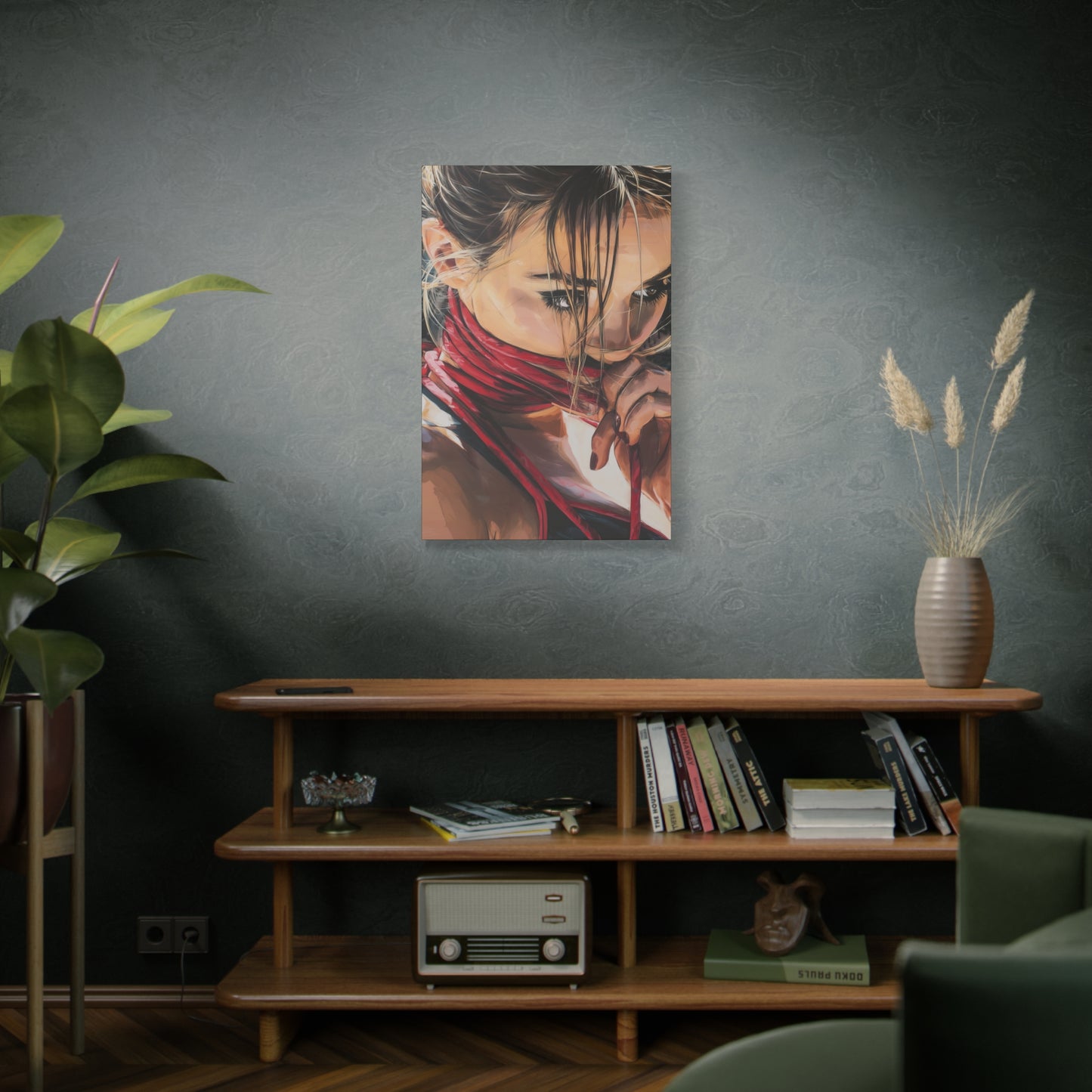 Gallery Wrapped Canvas, Ropes and Reverence Art Canvas, Erotic Shibari Art Canvas – Aya