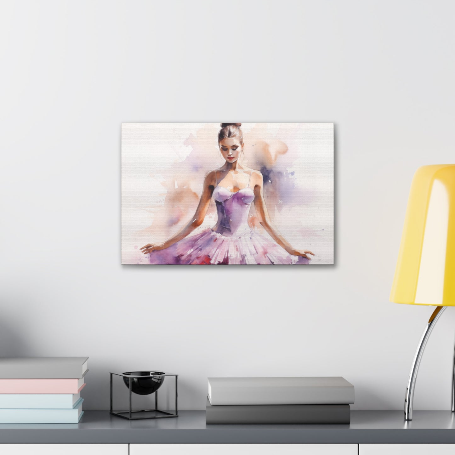Gallery Wrapped Canvas, Ballerina Beauty, Ballet Art Canvas – Joanna