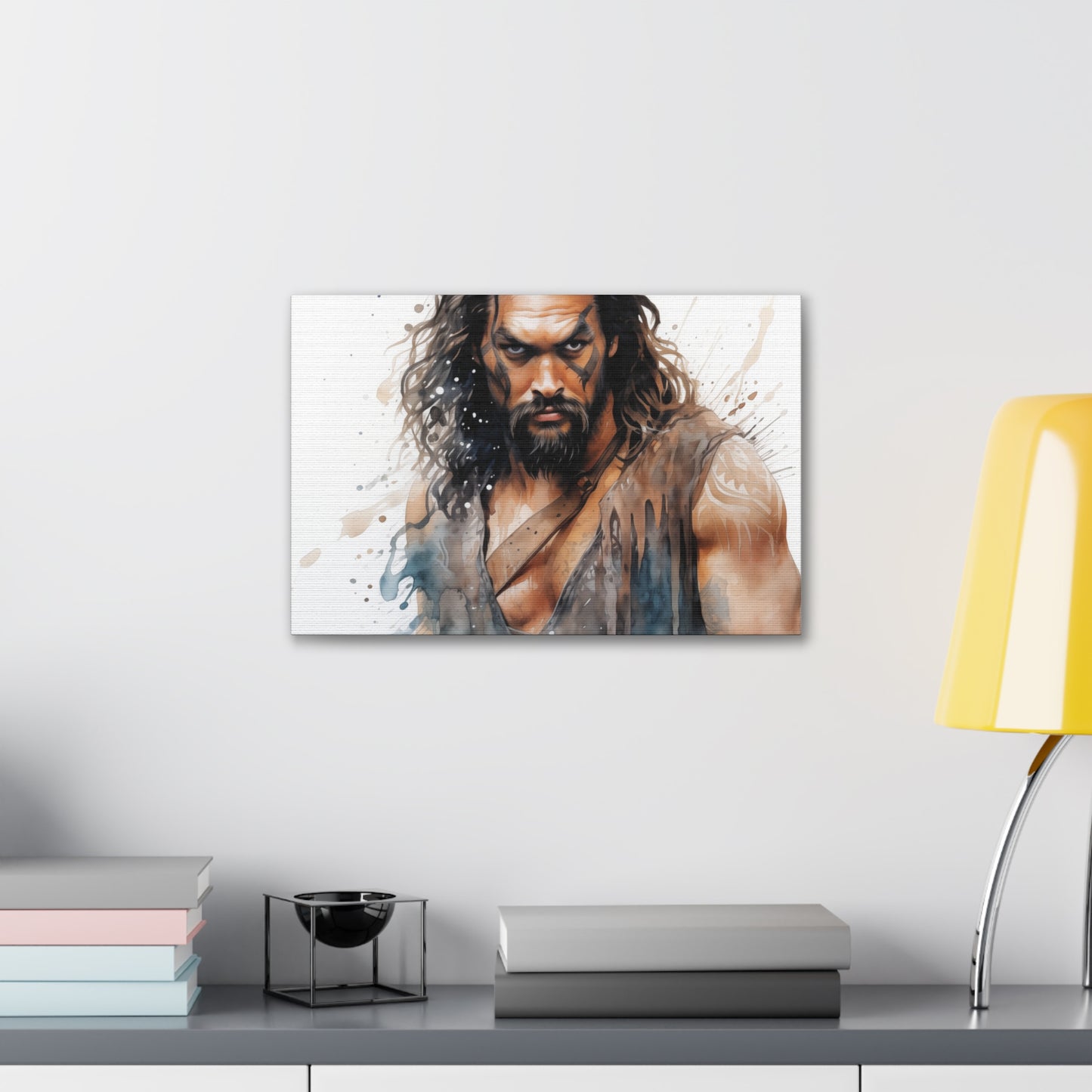 Gallery Wrapped Canvas, Celebrity Inspired, Pop Art Canvas – Jason Also