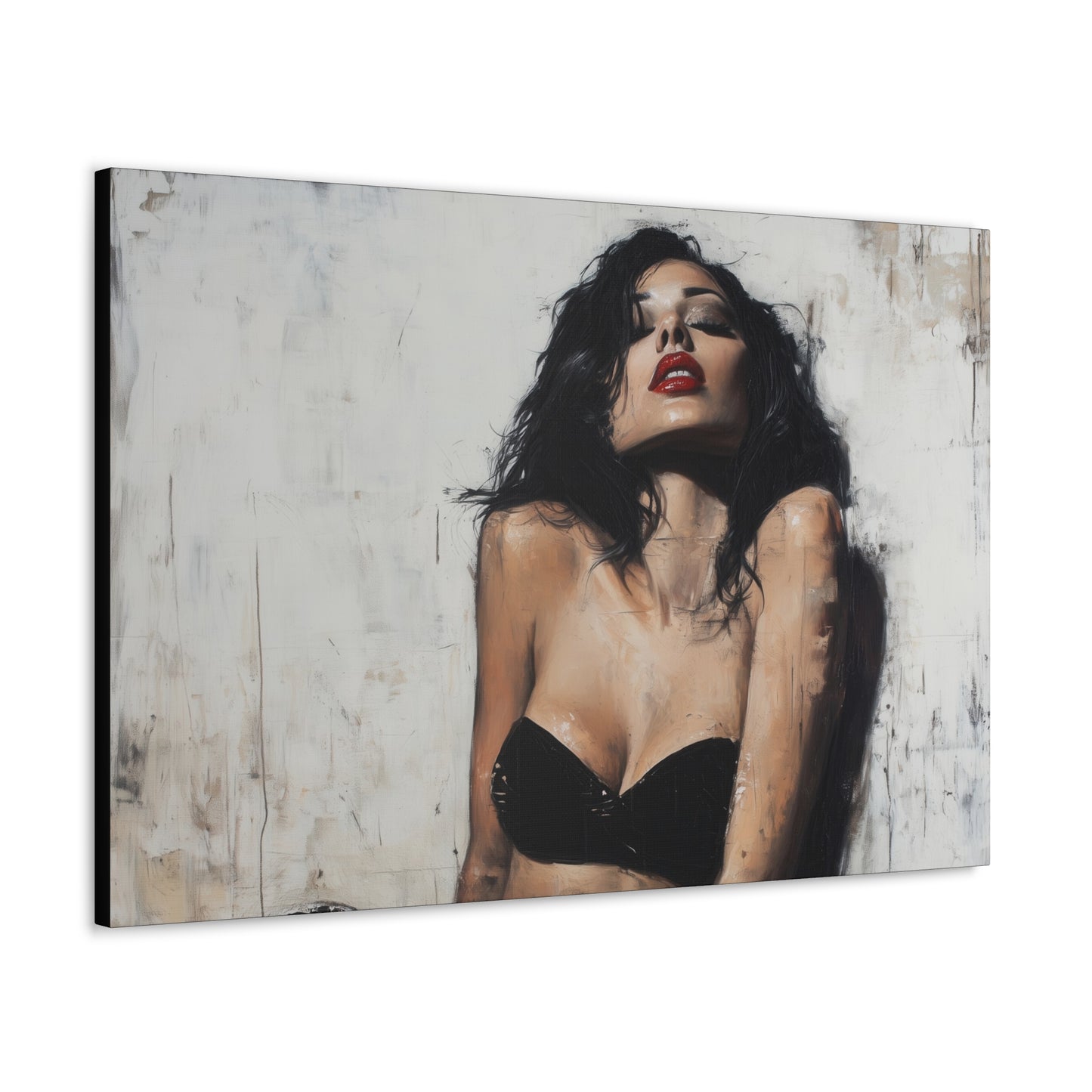 Gallery Wrapped Canvas, Sinners and Saints Art Canvas, Erotic Art Canvas – Alexa