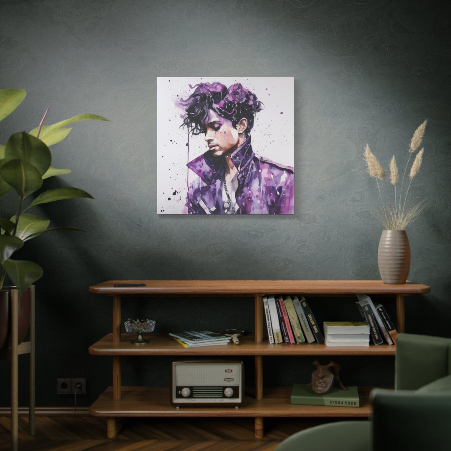 Gallery Wrapped Canvas, Celebrity Inspired, Pop Art Canvas – Prince