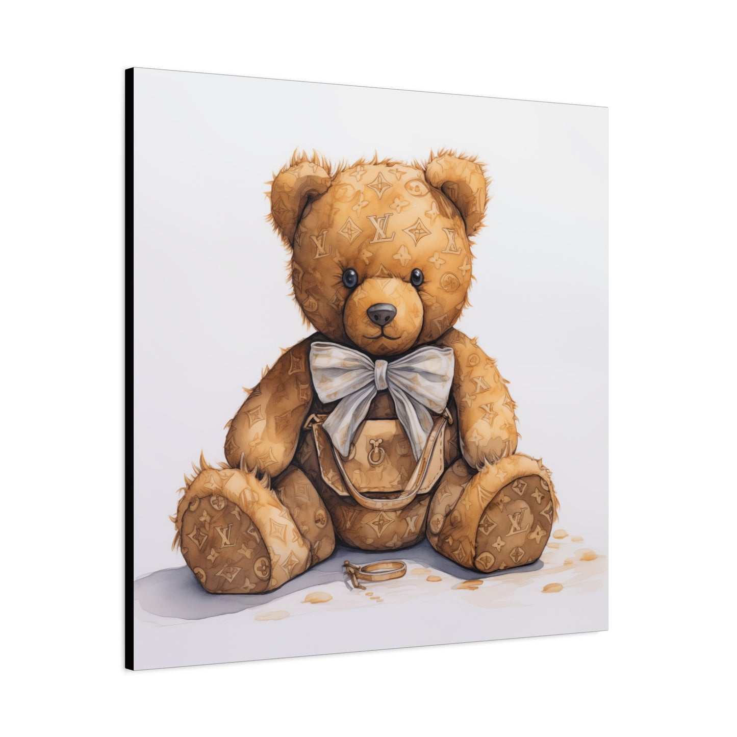 Canvas Gallery Wrap - Designer Trunk Bear Wall Art - Ring