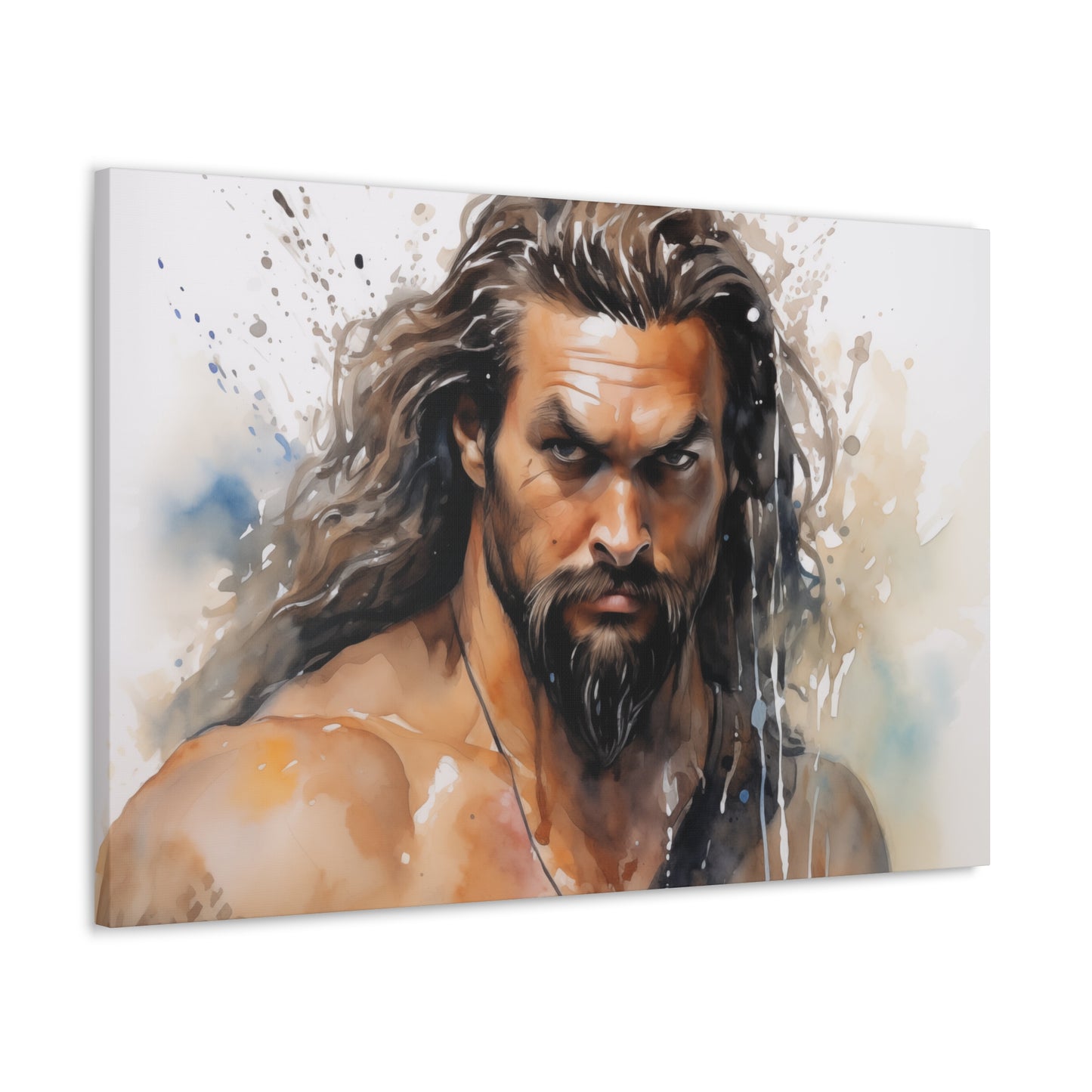 Gallery Wrapped Canvas, Celebrity Inspired, Pop Art Canvas – Jason