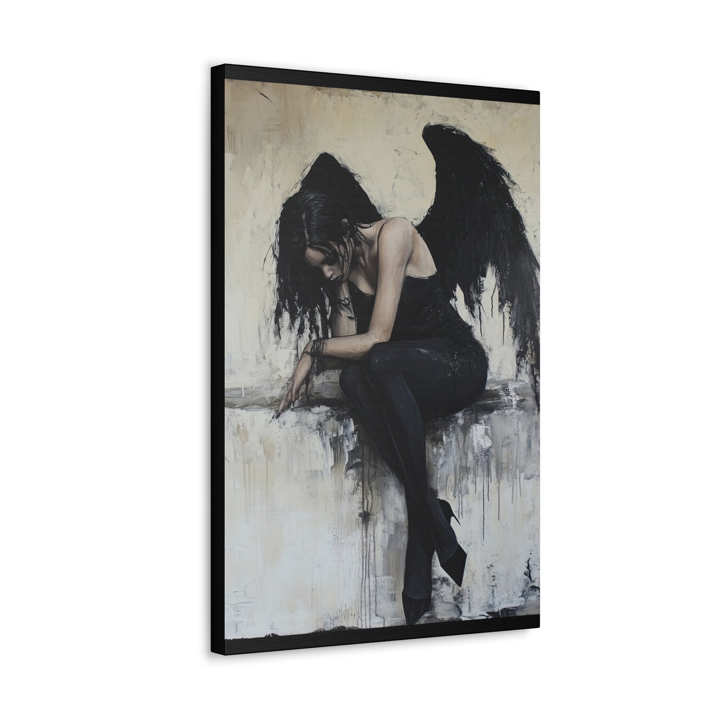Gallery Wrapped Canvas, Sinners and Saints Art Canvas, Erotic Pinup Art Canvas – Helena