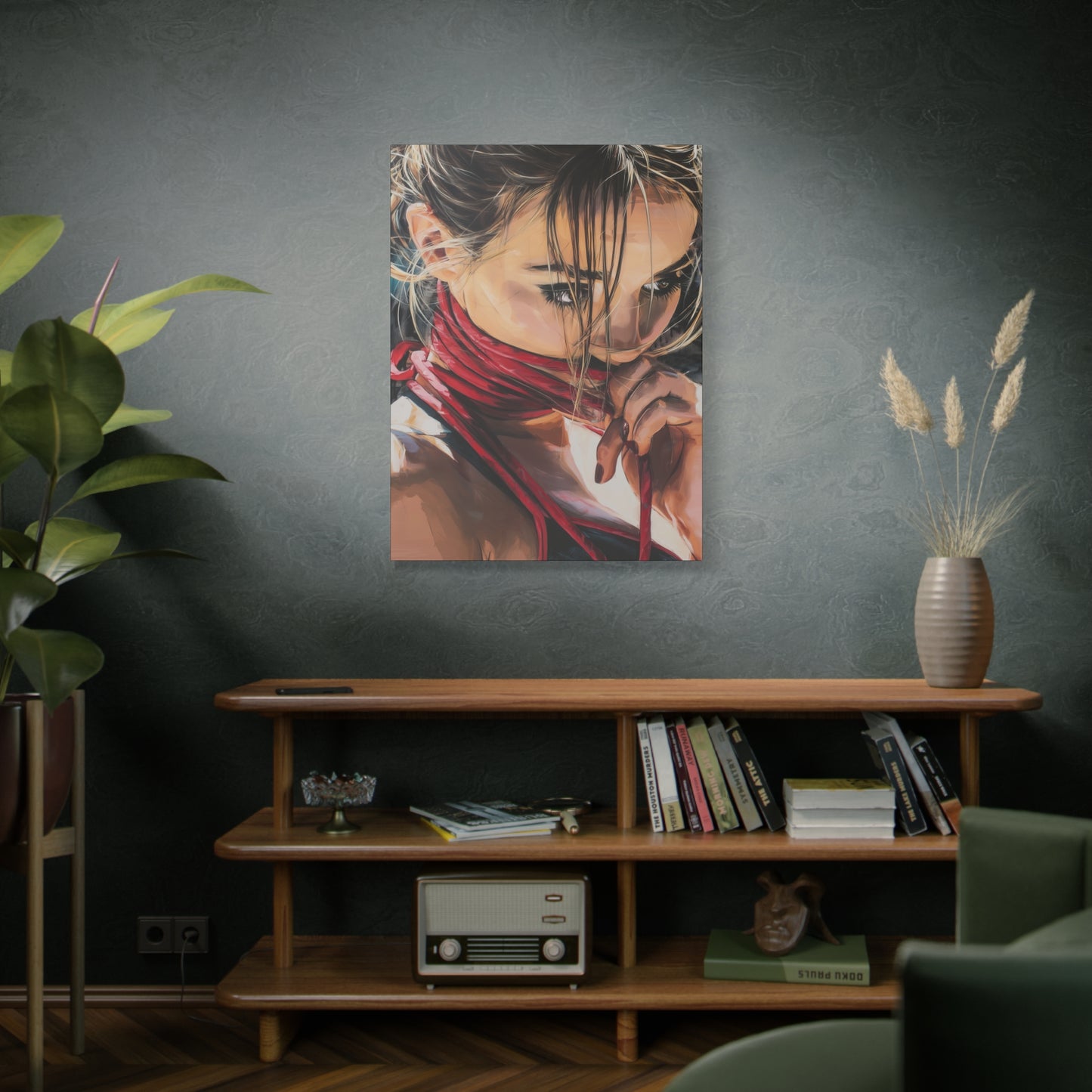 Gallery Wrapped Canvas, Ropes and Reverence Art Canvas, Erotic Shibari Art Canvas – Aya